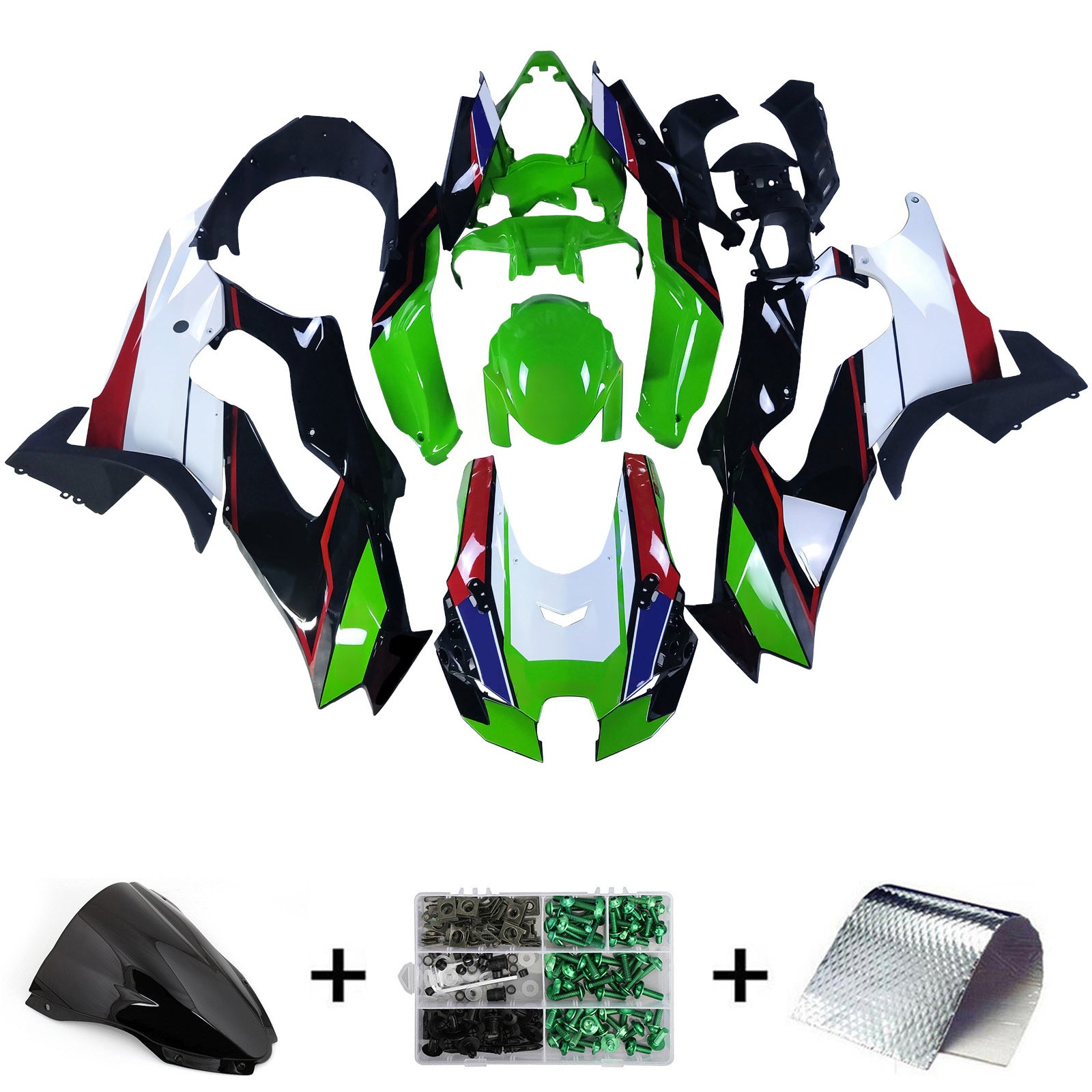 Kawasaki ZX-10R ZX-10RR 2021-2025 Fairing Kit Bodywork ABS