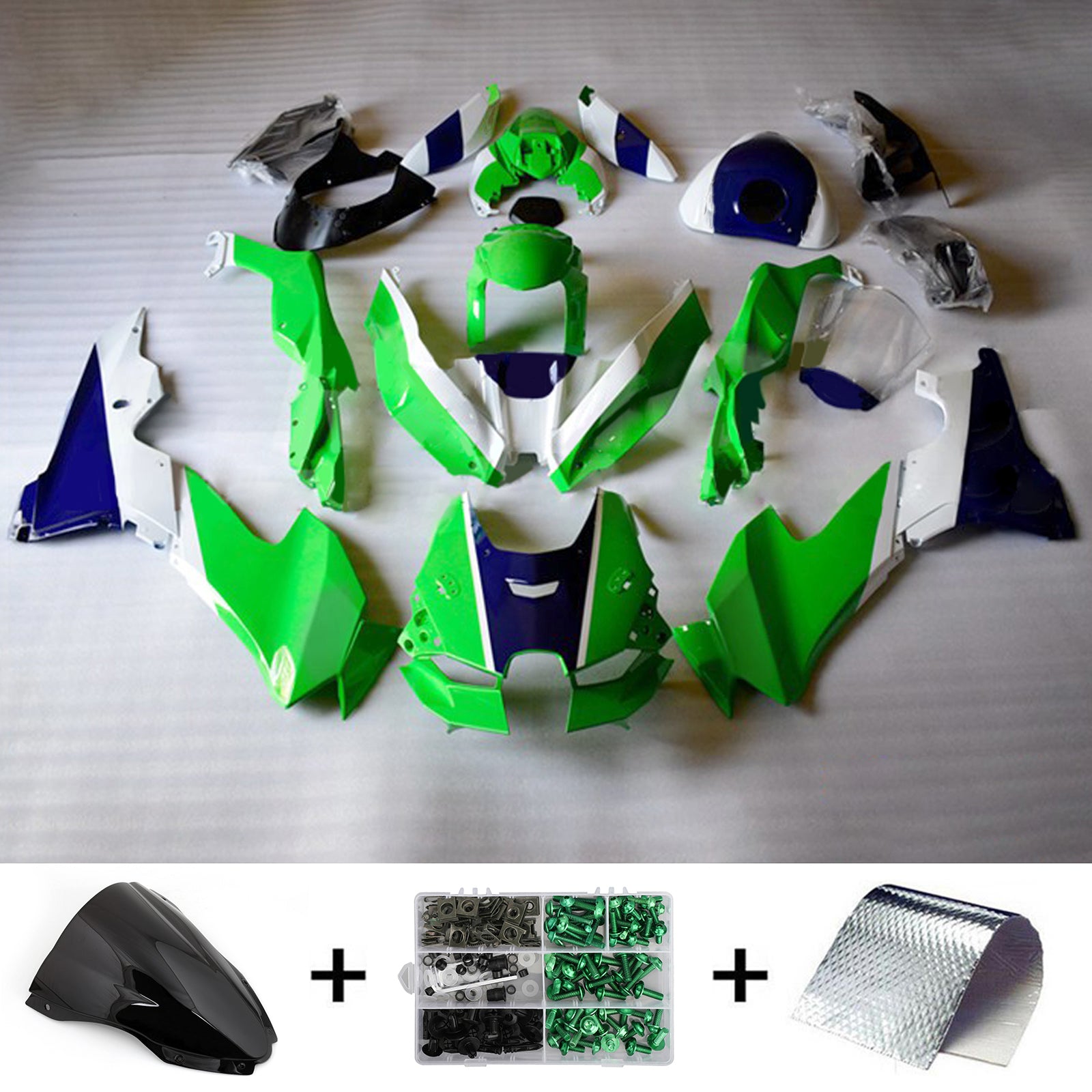 Kawasaki ZX-10R ZX-10RR 2021-2025 Fairing Kit Bodywork ABS