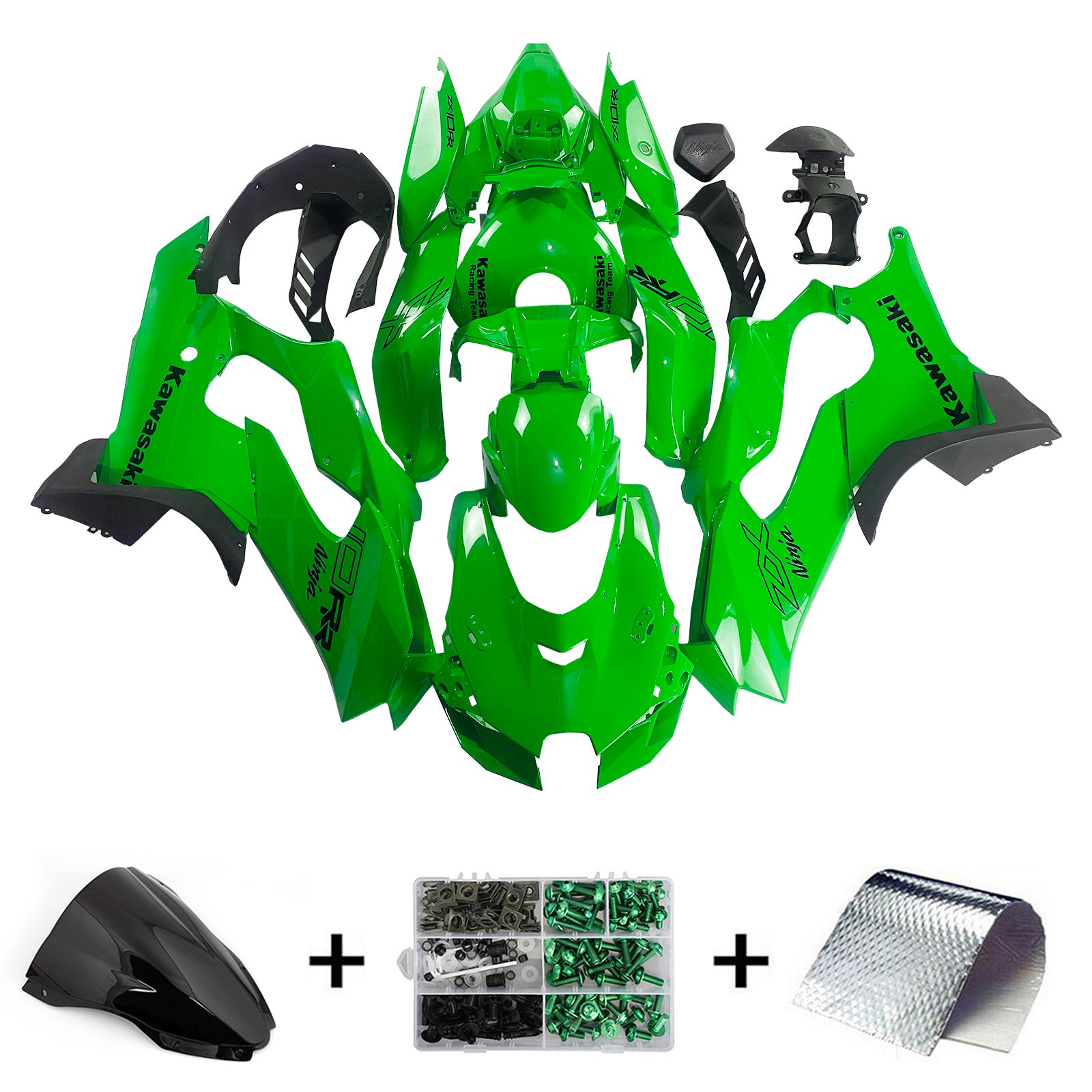 Kawasaki ZX-10R ZX-10RR 2021-2025 Fairing Kit Bodywork ABS