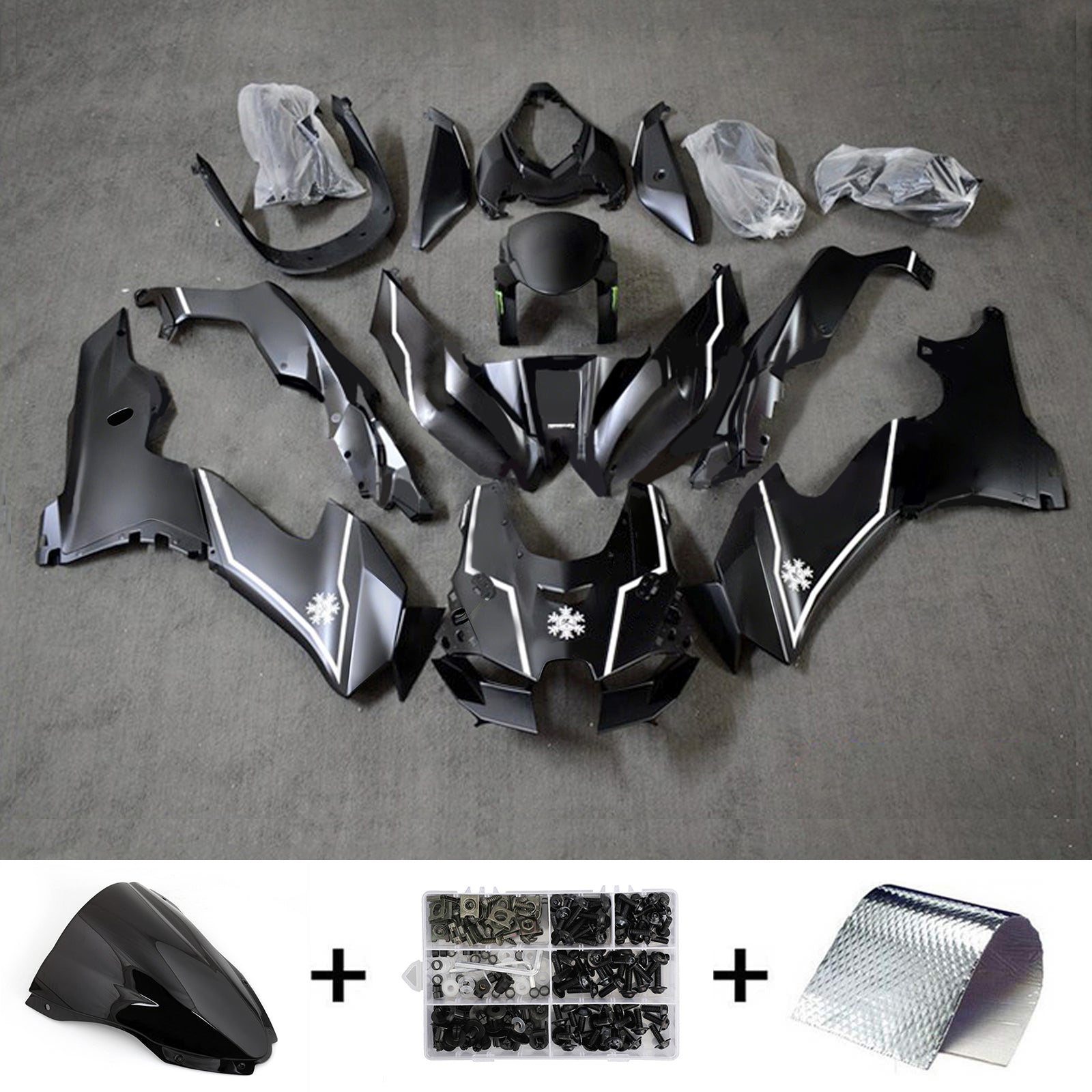 Kawasaki ZX-10R ZX-10RR 2021-2025 Fairing Kit Bodywork ABS
