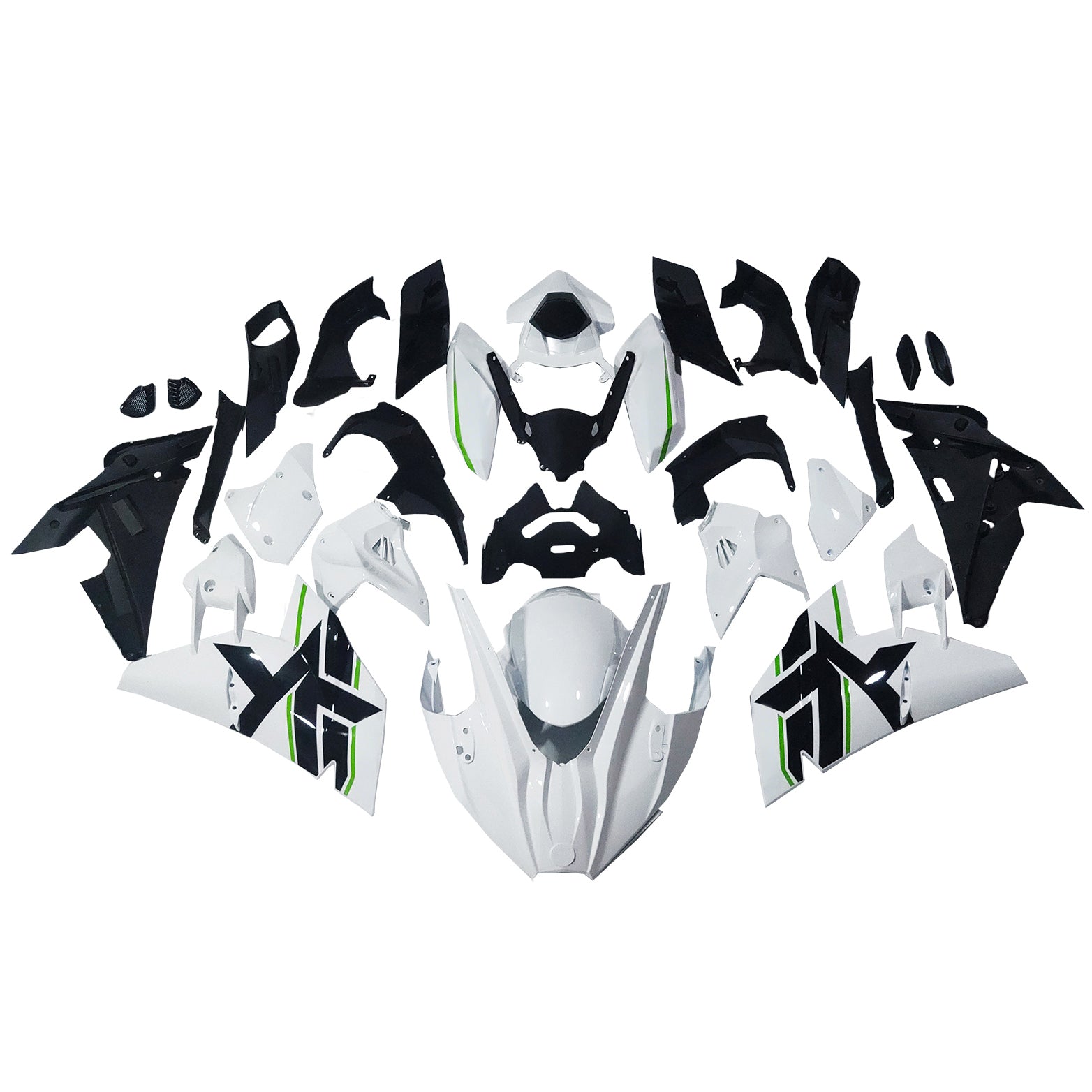 Amotopart Kawasaki Ninja H2 2015-2022 Fairing Kit Bodywork ABS