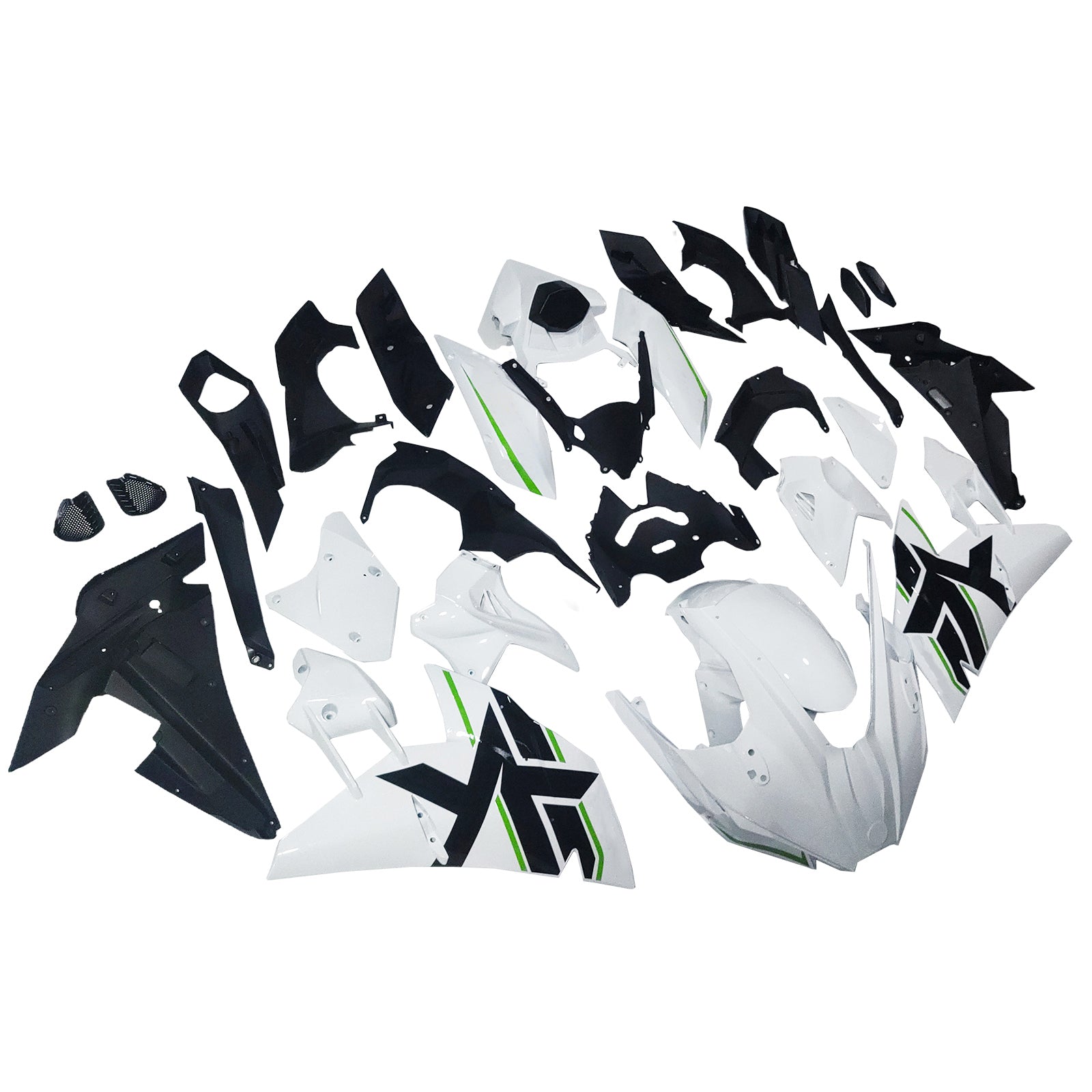 Amotopart Kawasaki Ninja H2 2015-2022 Fairing Kit Bodywork ABS