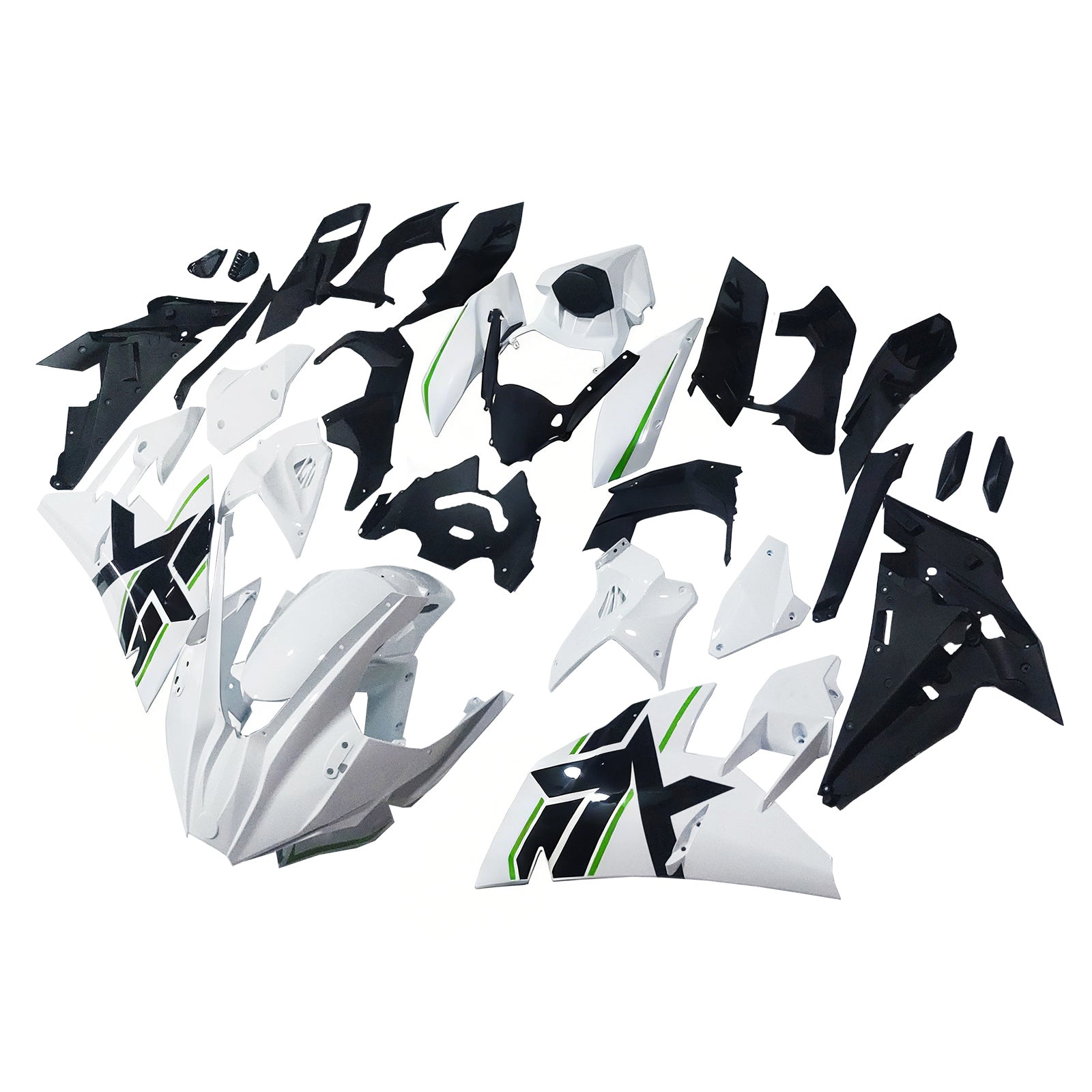 Amotopart Kawasaki Ninja H2 2015-2022 Fairing Kit Bodywork ABS