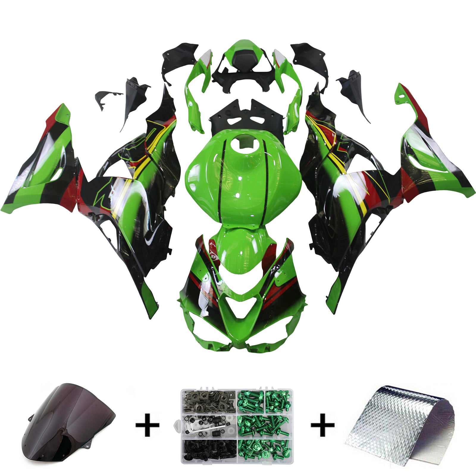 Kawasaki ZX-6R ZX6R 2024 Fairing Kit Bodywork Plastic ABS