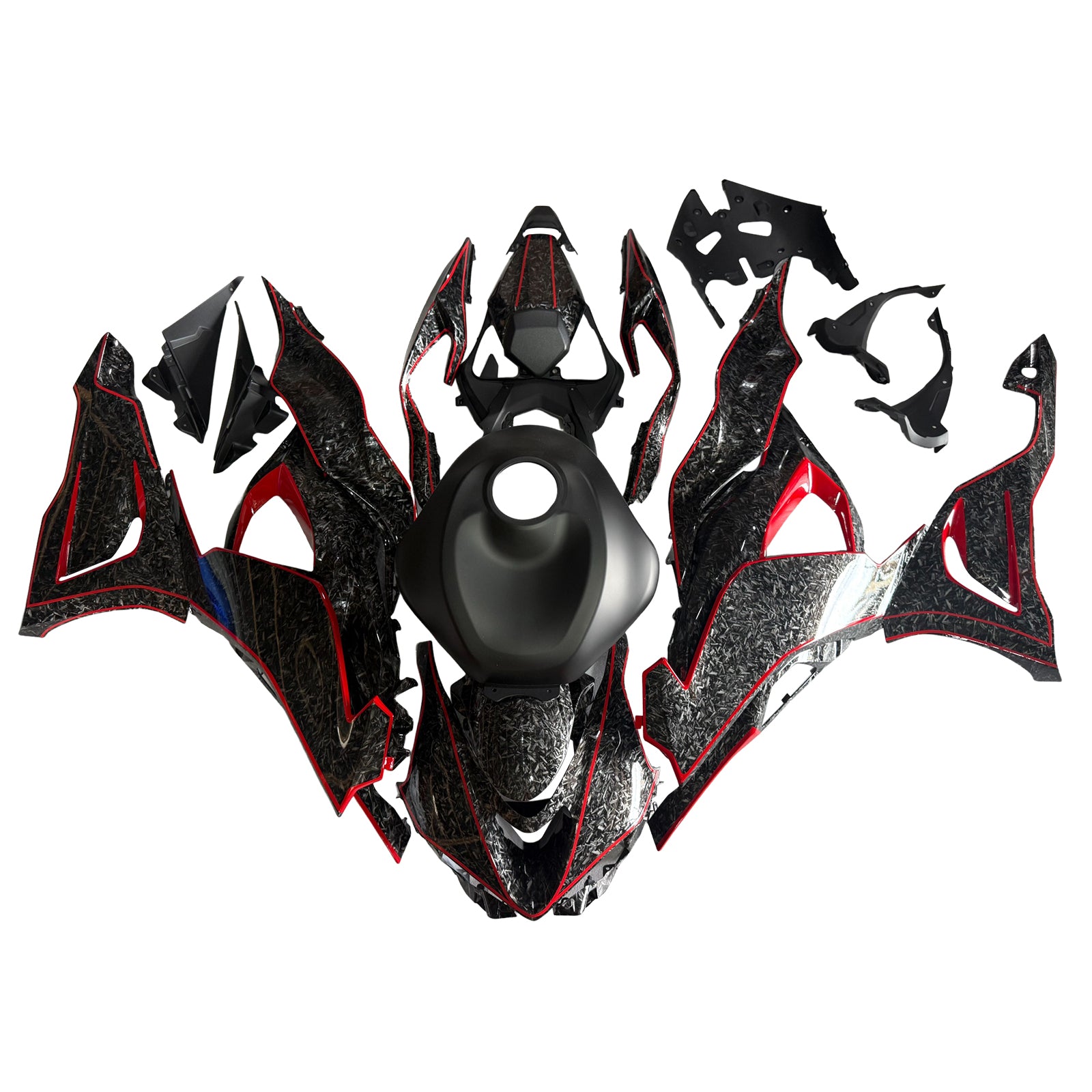 Injection Fairing Kit Bodywork Plastic ABS fit For Kawasaki ZX-6R 2024-2025