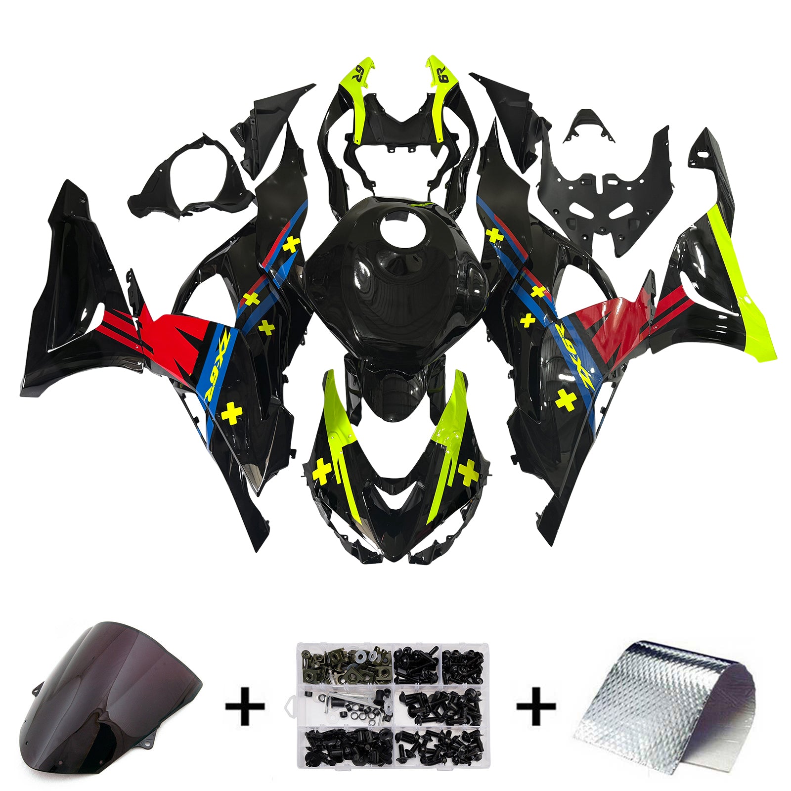 Injection Fairing Kit Bodywork Plastic ABS fit For Kawasaki ZX-6R 2024-2026