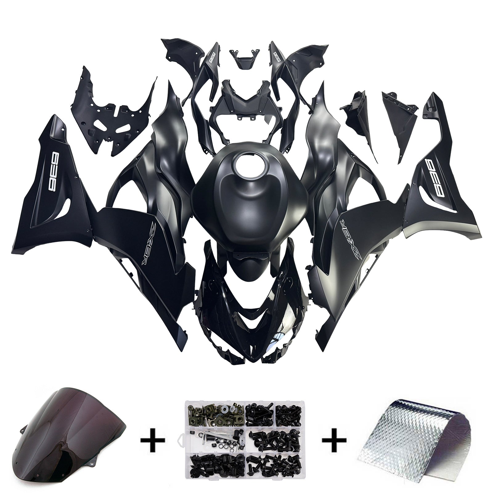 Injection Fairing Kit Bodywork Plastic ABS fit For Kawasaki ZX-6R 2024-2026