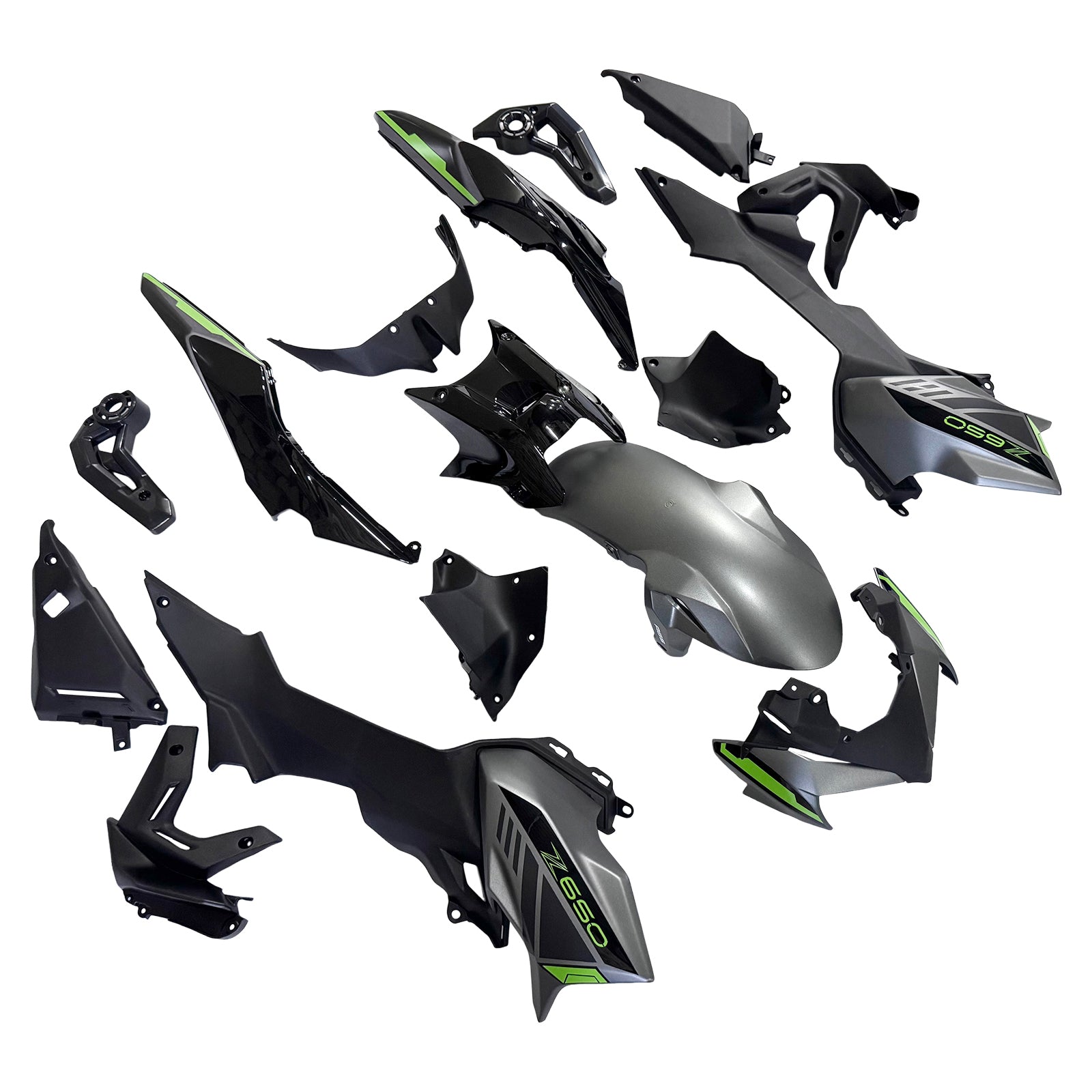 Injection Fairing Kit Bodywork Plastic ABS fit For Kawasaki Z650 2020-2023