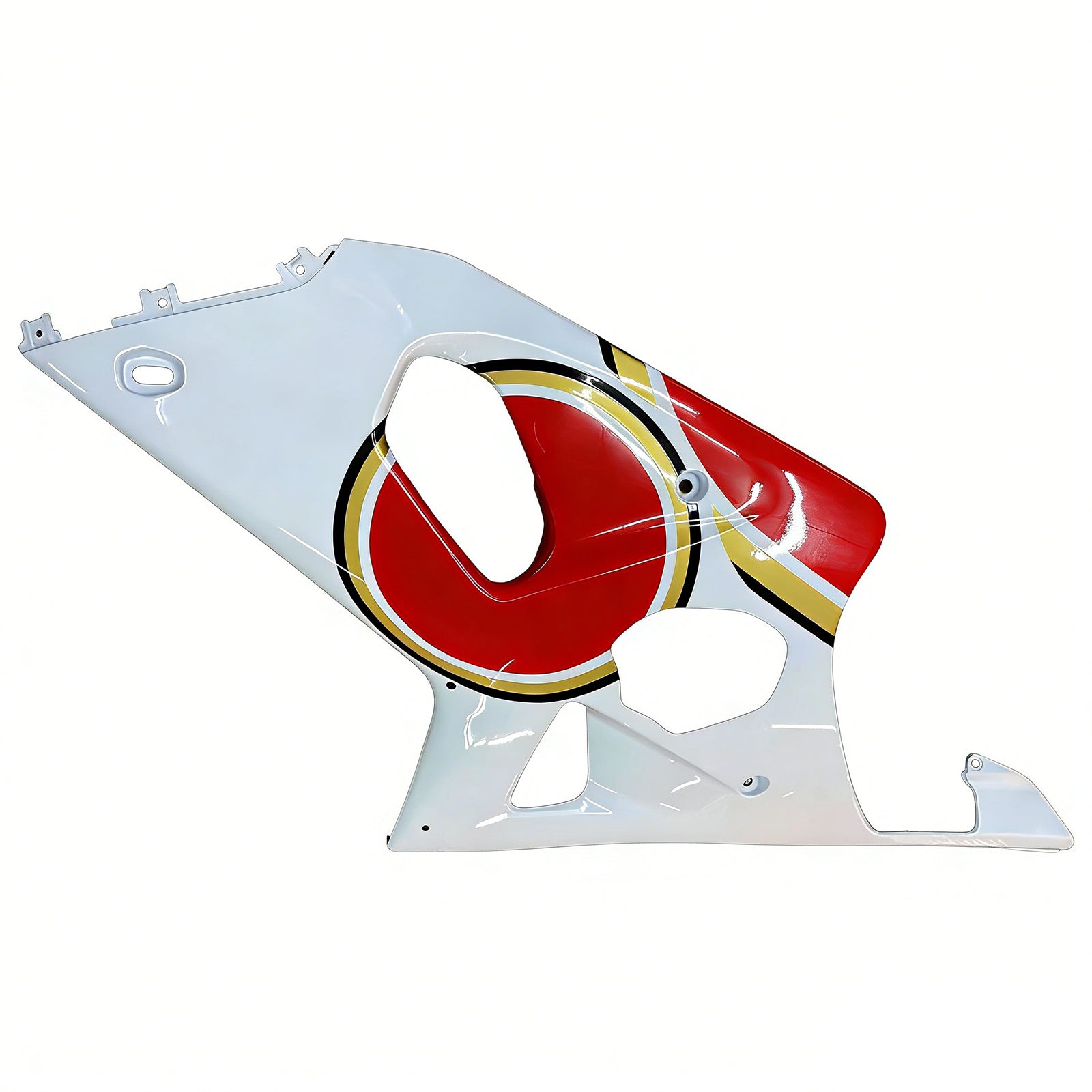 Fairings 2000-2002 Suzuki GSXR 1000 White & Red Lucky Strike Generic