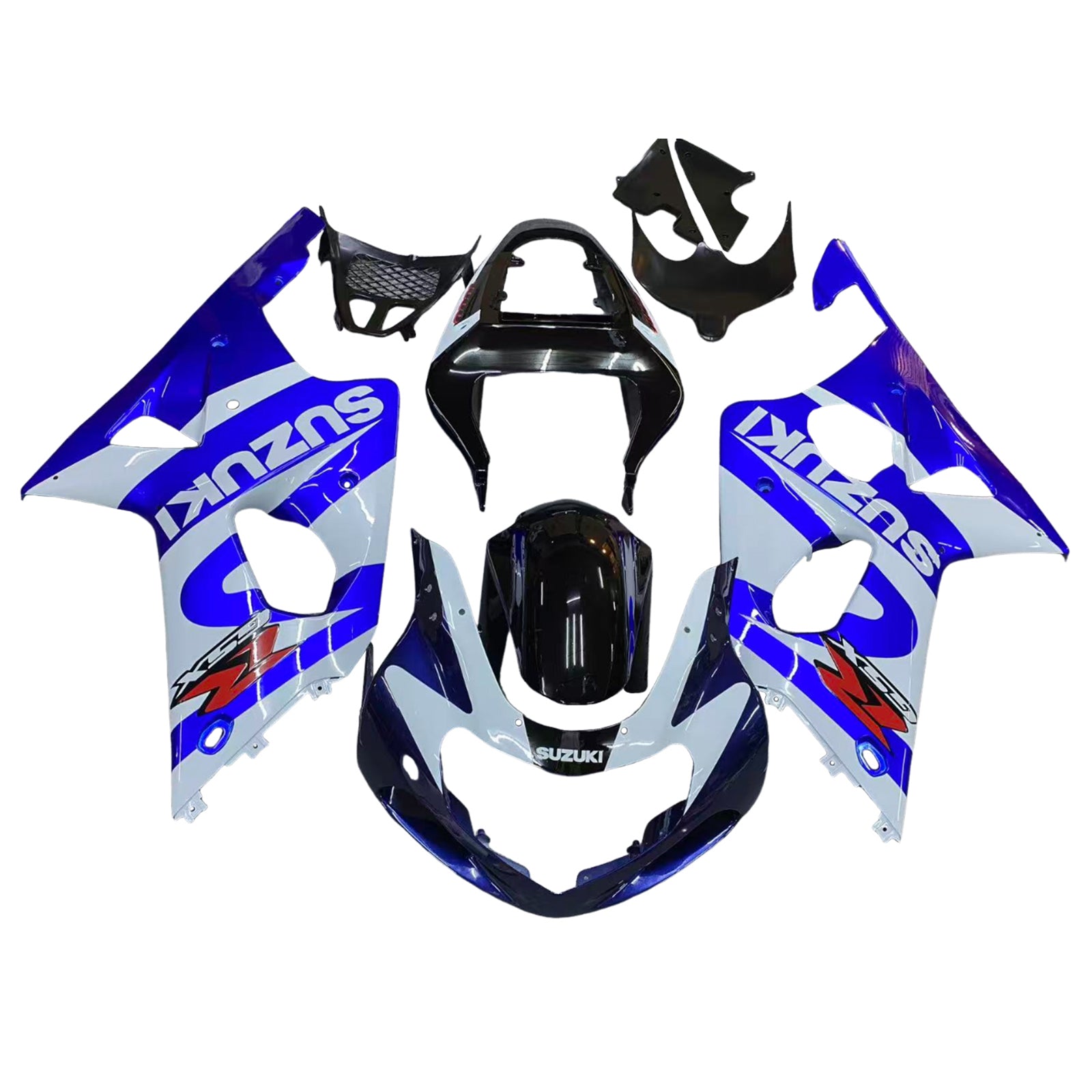 Fairings GSXR1000 (2000-2002) Bodywork Fairing ABS Injection Molded Plastics Set 18 Color Generic