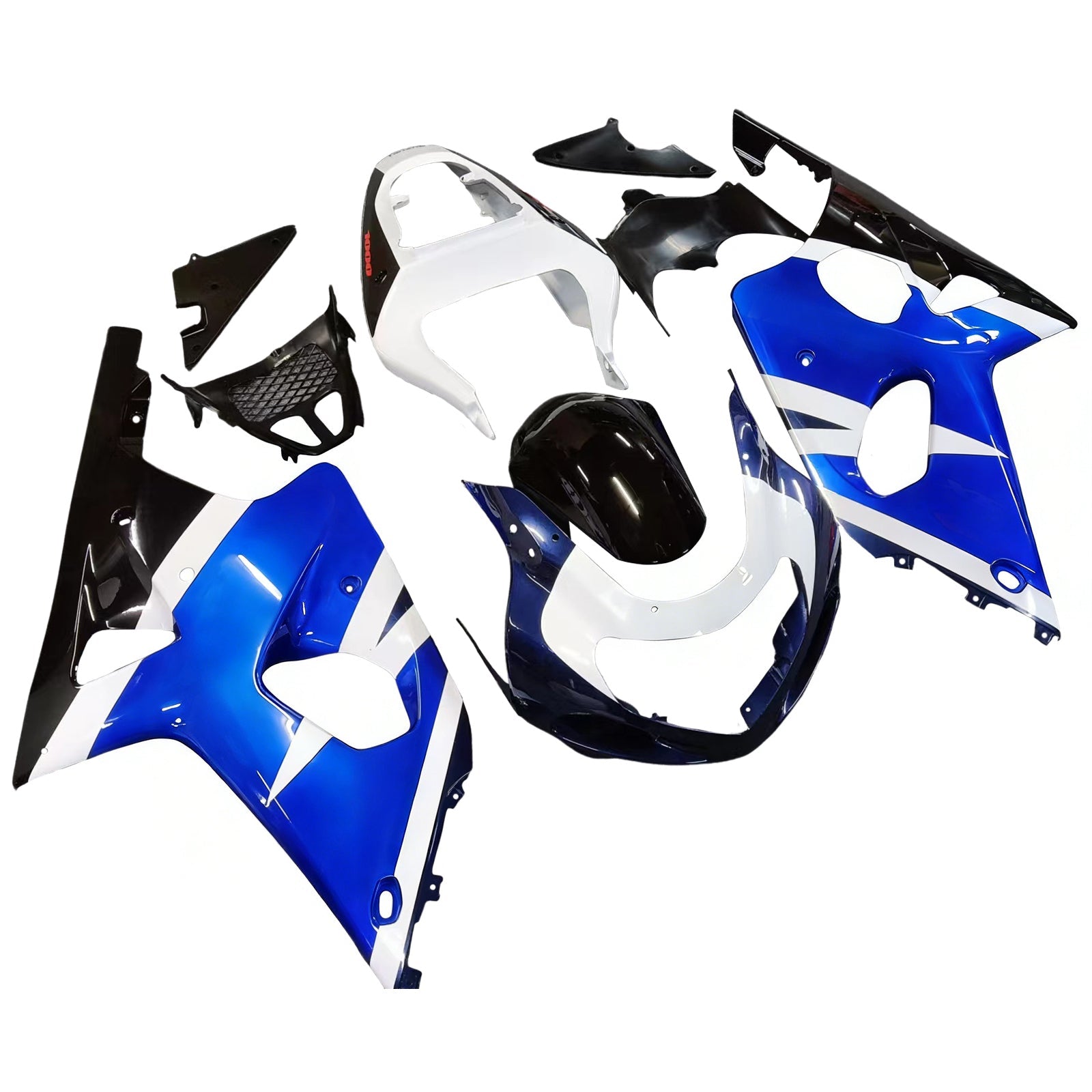 Fairings 2000-2002 Suzuki GSXR 1000 Blue White Black GSXR Generic
