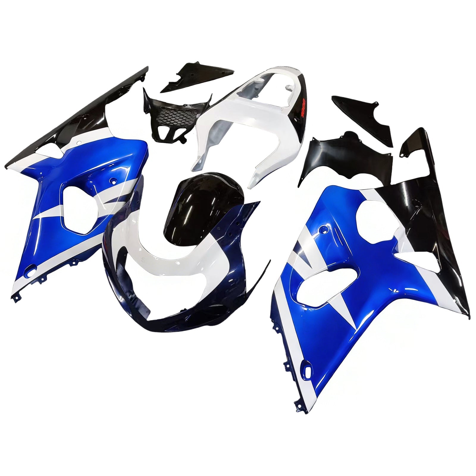 Fairings 2000-2002 Suzuki GSXR 1000 Blue White Black GSXR Generic