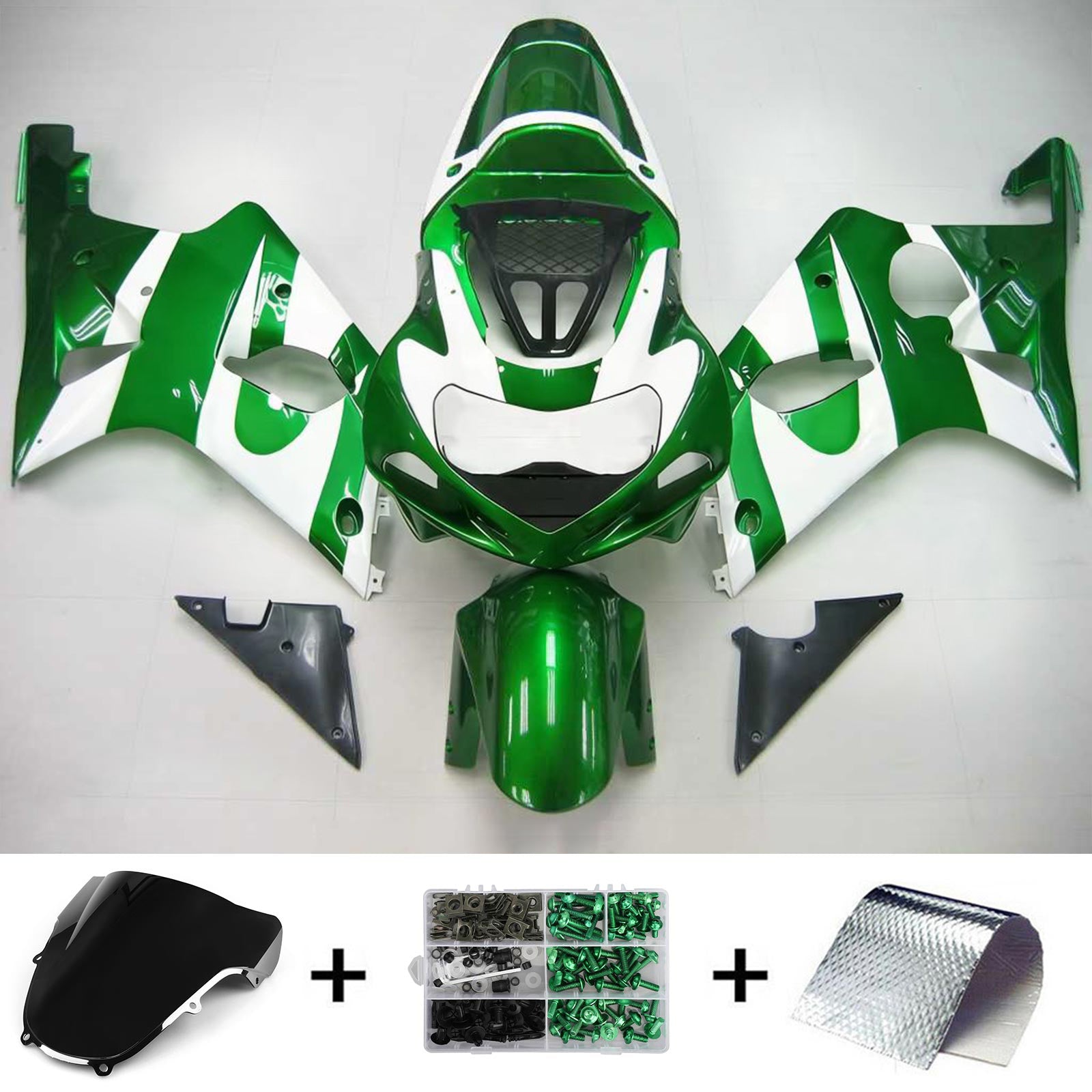 스즈키 GSXR1000 2000-2002 페어링 키트 K1 K2
