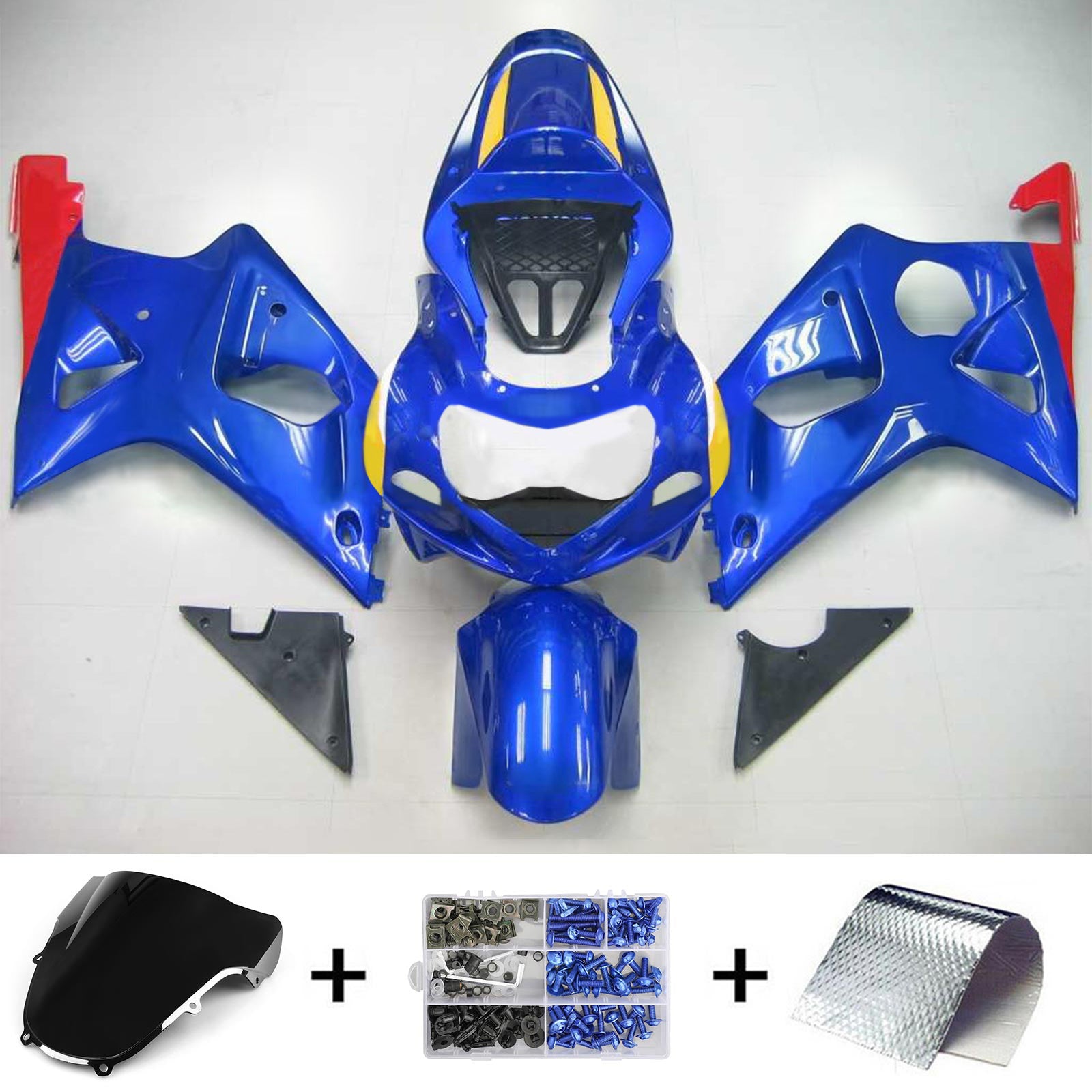 Suzuki GSXR1000 2000-2002 Fairing Kit K1 K2
