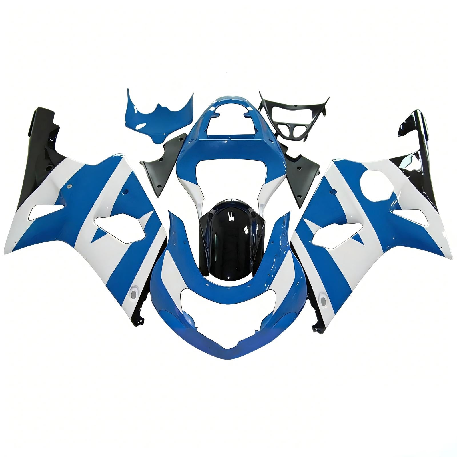 Amotopart Suzuki GSXR1000 2000-2002 K1 K2 Fairing Kit Bodywork Plastic ABS