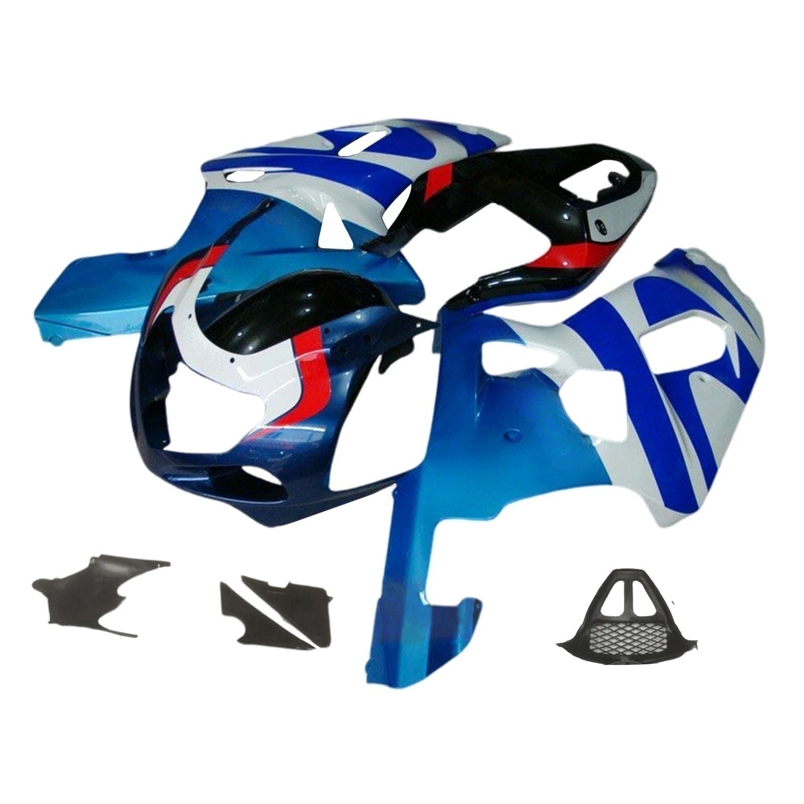 Amotopart Suzuki GSXR1000 2000-2002 K1 K2 Fairing Kit Bodywork Plastic ABS