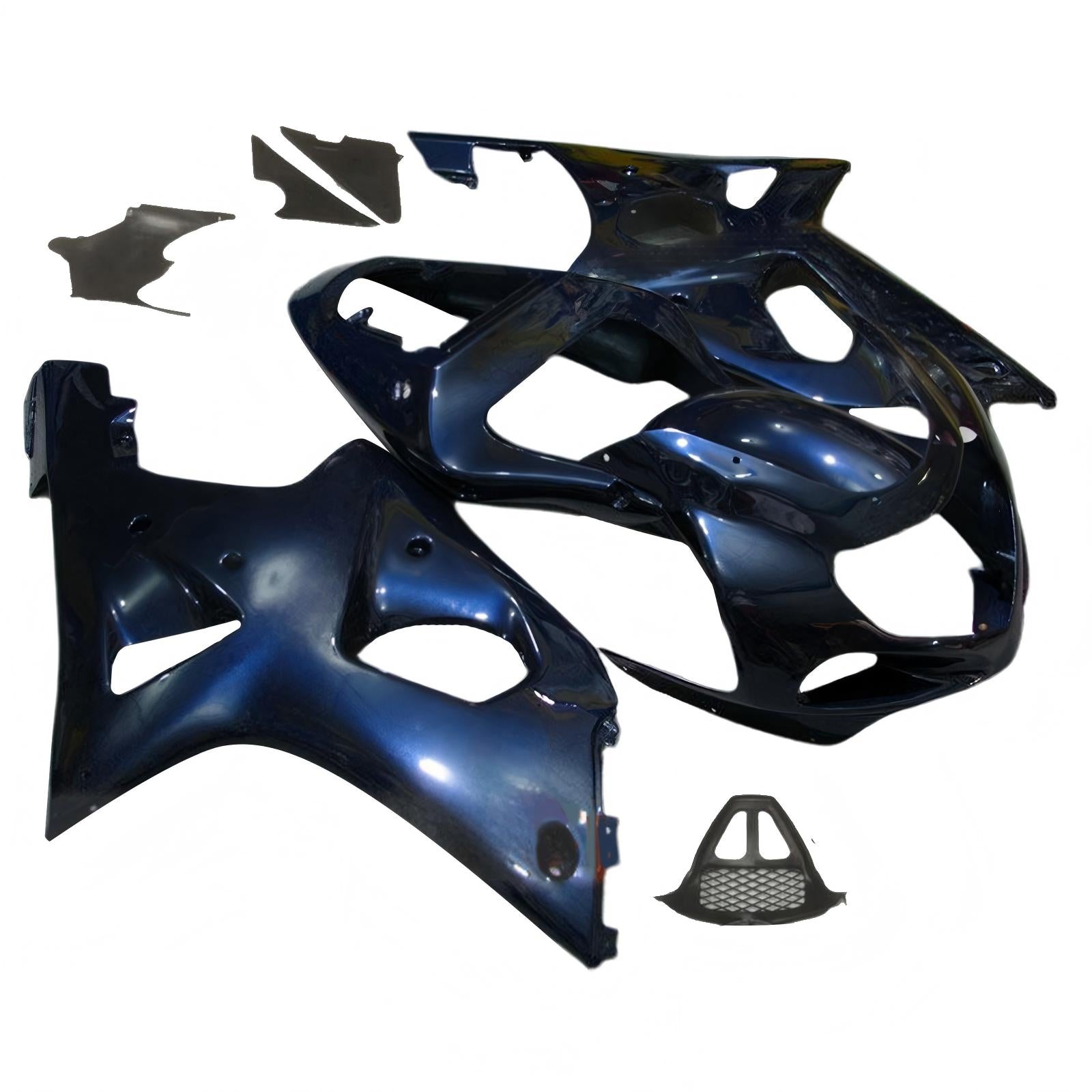 Amotopart Suzuki GSXR1000 2000-2002 K1 K2 Fairing Kit Bodywork Plastic ABS