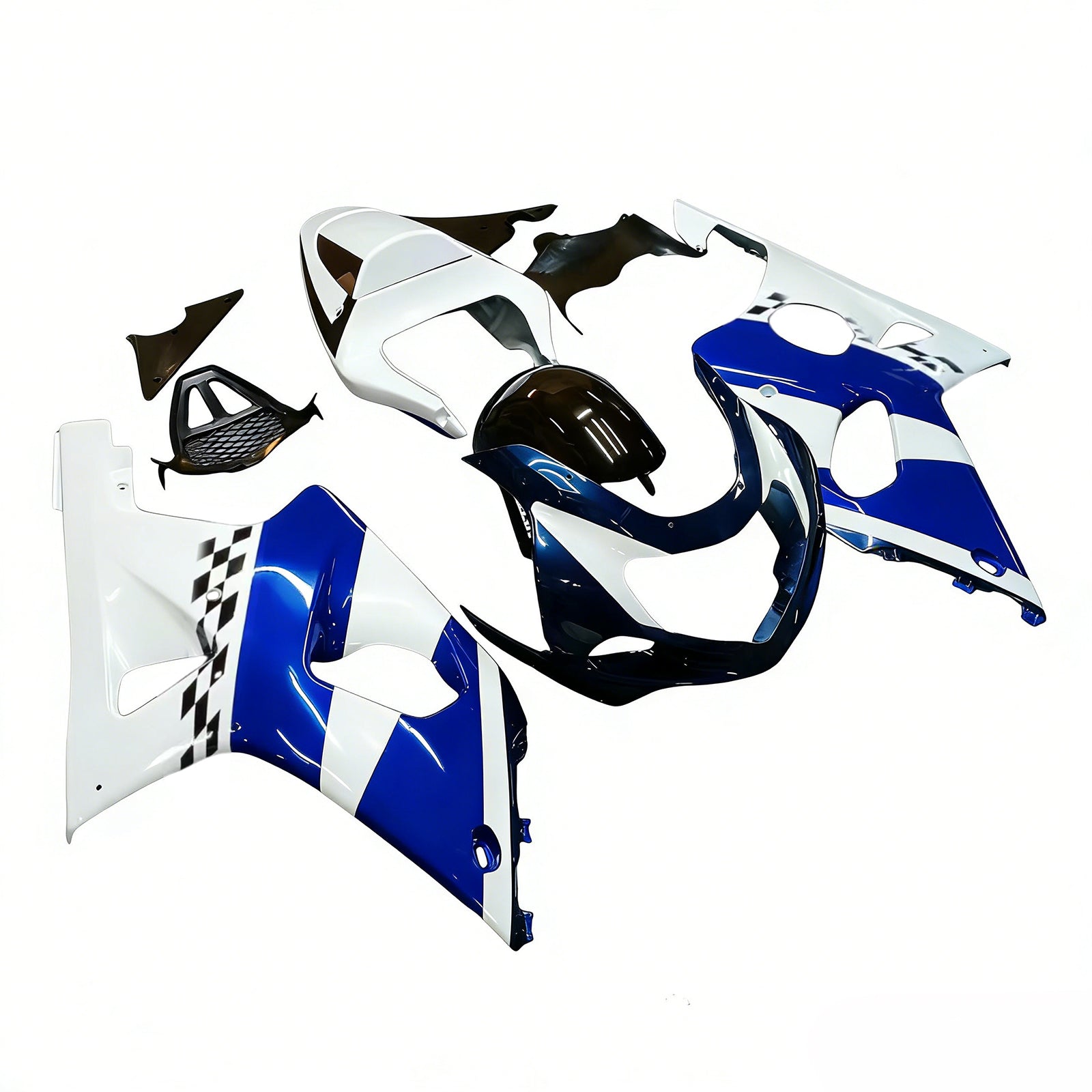 Amotopart Suzuki GSXR1000 2000-2002 K1 K2 Fairing Kit Bodywork Plastic ABS