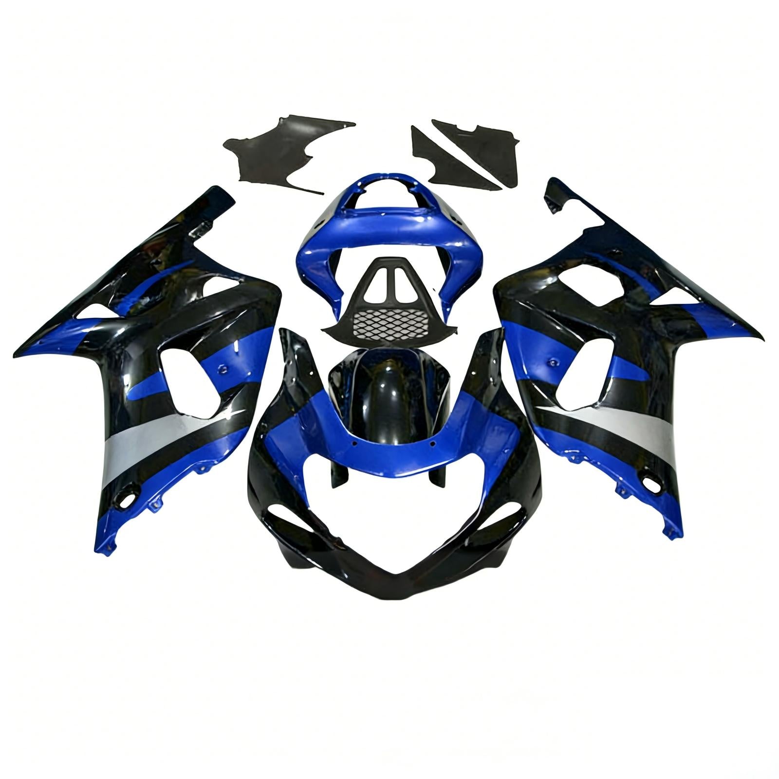 Amotopart Suzuki GSXR1000 2000-2002 K1 K2 Fairing Kit Bodywork Plastic ABS