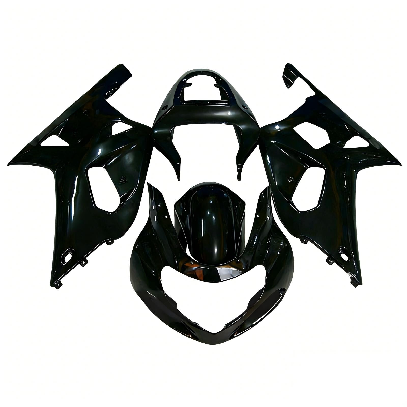 Amotopart Suzuki GSXR1000 2000-2002 K1 K2 Kit Carenado Carrocería Plástico ABS