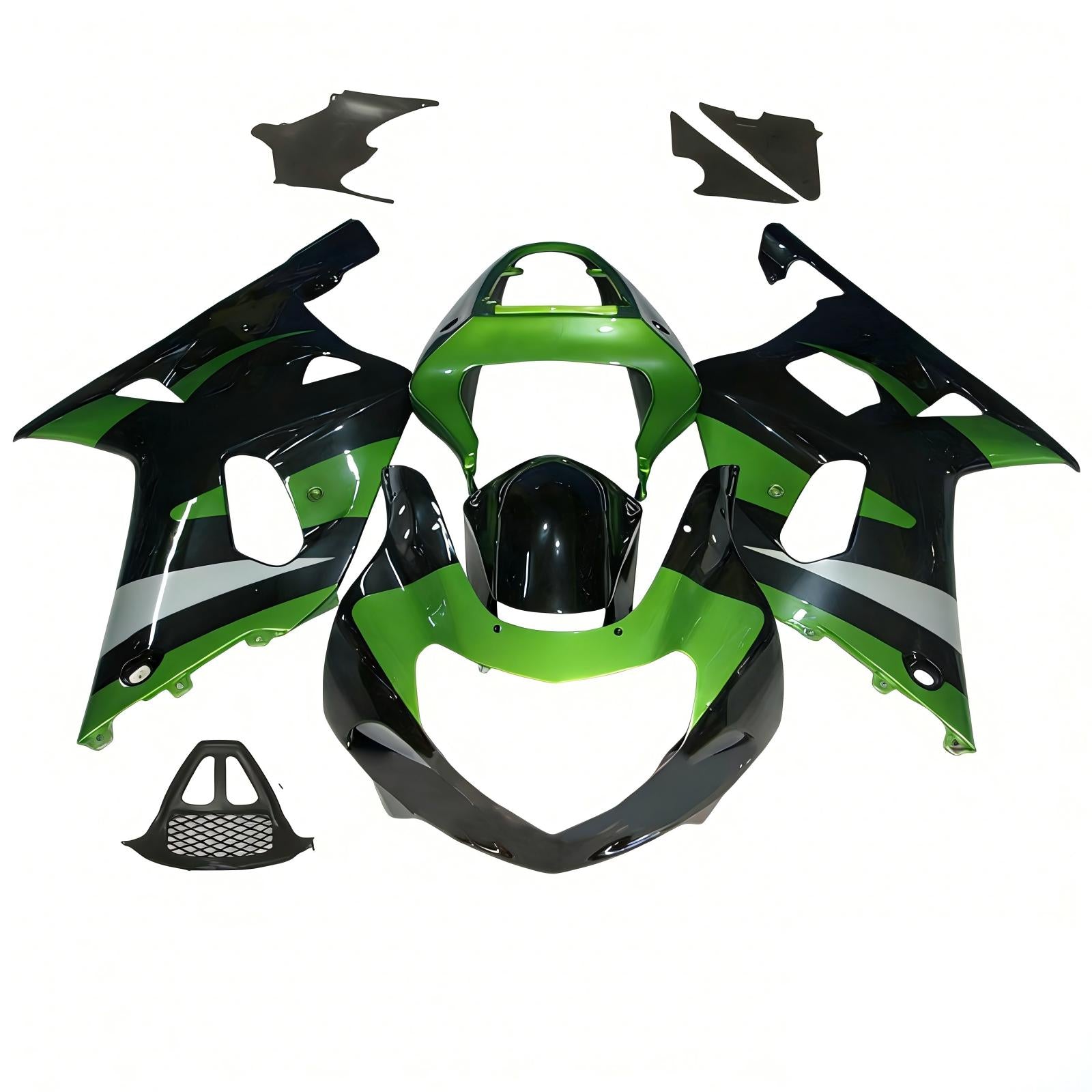 Amotopart Suzuki GSXR1000 2000-2002 K1 K2 Fairing Kit Bodywork Plastic ABS