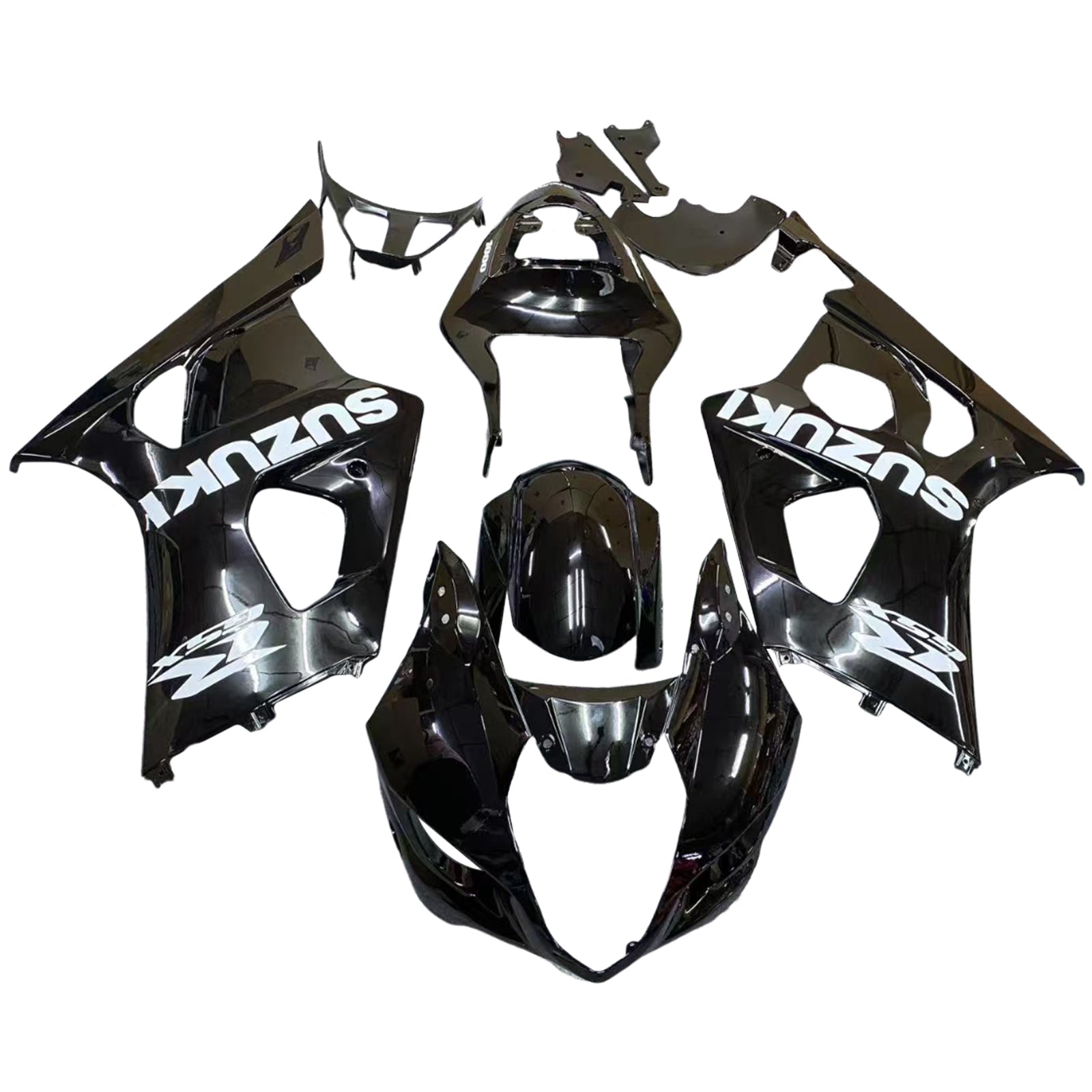 Fairings 2003-2004 Suzuki GSXR 1000 Black Suzuki GSXR Generic