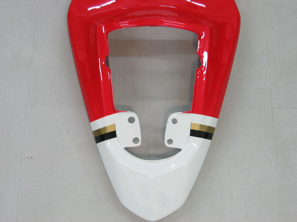 Fairings 2003-2004 Suzuki GSXR 1000 White & Red Lucky Strike Generic