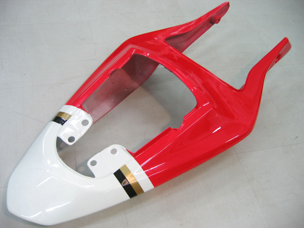 Fairings 2003-2004 Suzuki GSXR 1000 White & Red Lucky Strike Generic