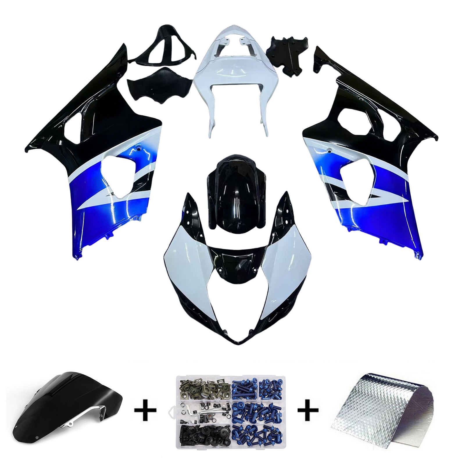 Injection Fairing Kit Bodywork Plastic ABS fit For Suzuki GSXR1000 2003-2004