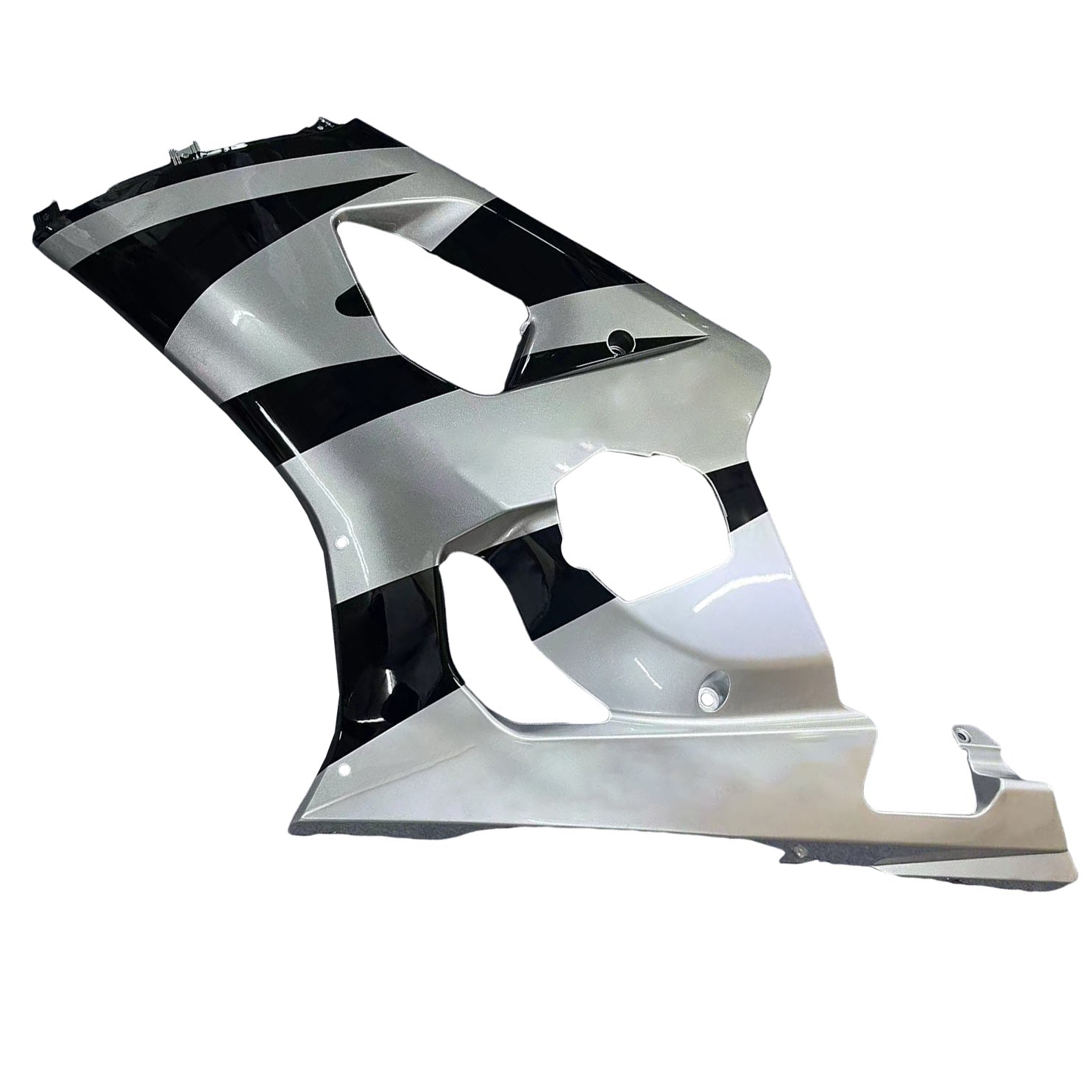 Fairings 2003-2004 Suzuki GSXR 1000 Silver & Black GSXR Generic