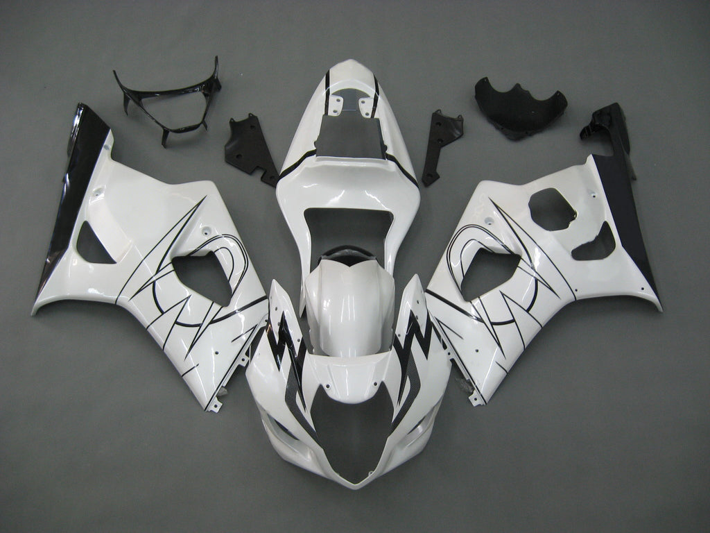 Fairings 2003-2004 Suzuki GSXR 1000 White Corona GSXR Generic
