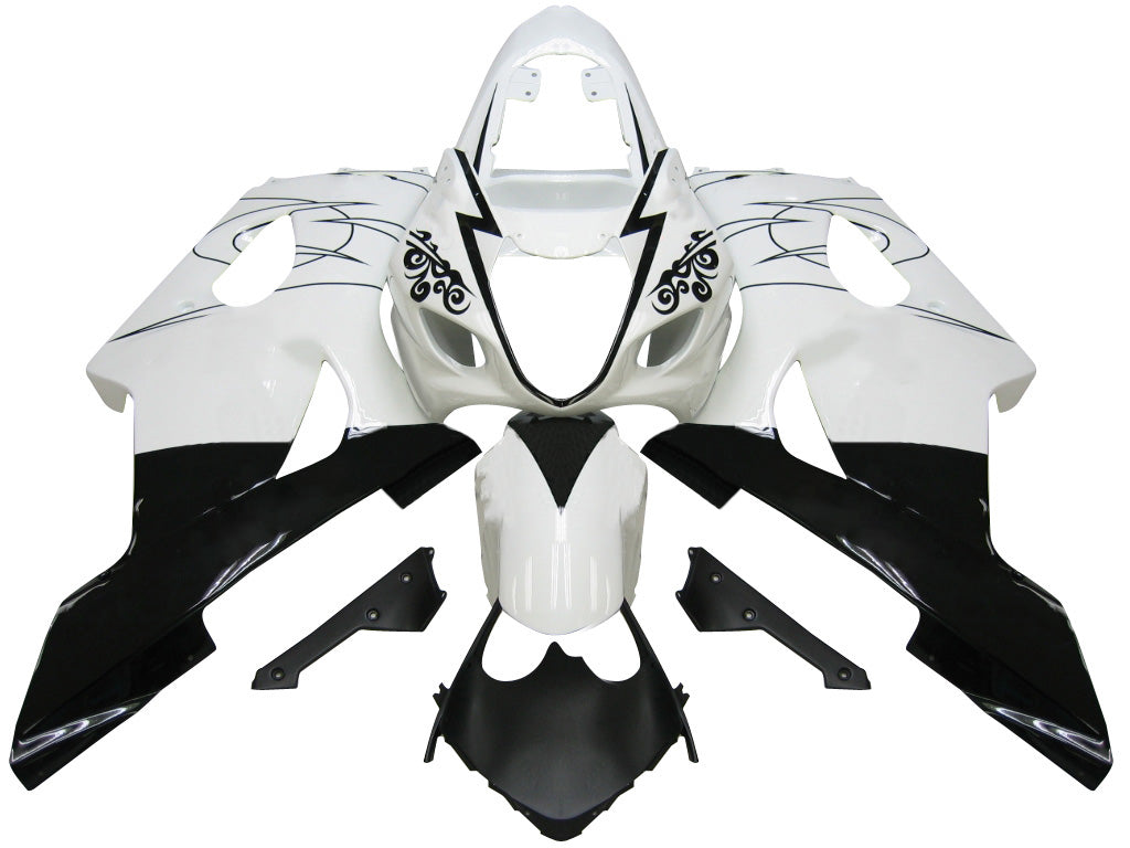 Fairings 2003-2004 Suzuki GSXR 1000 White & Black Corona Suzuki Generic