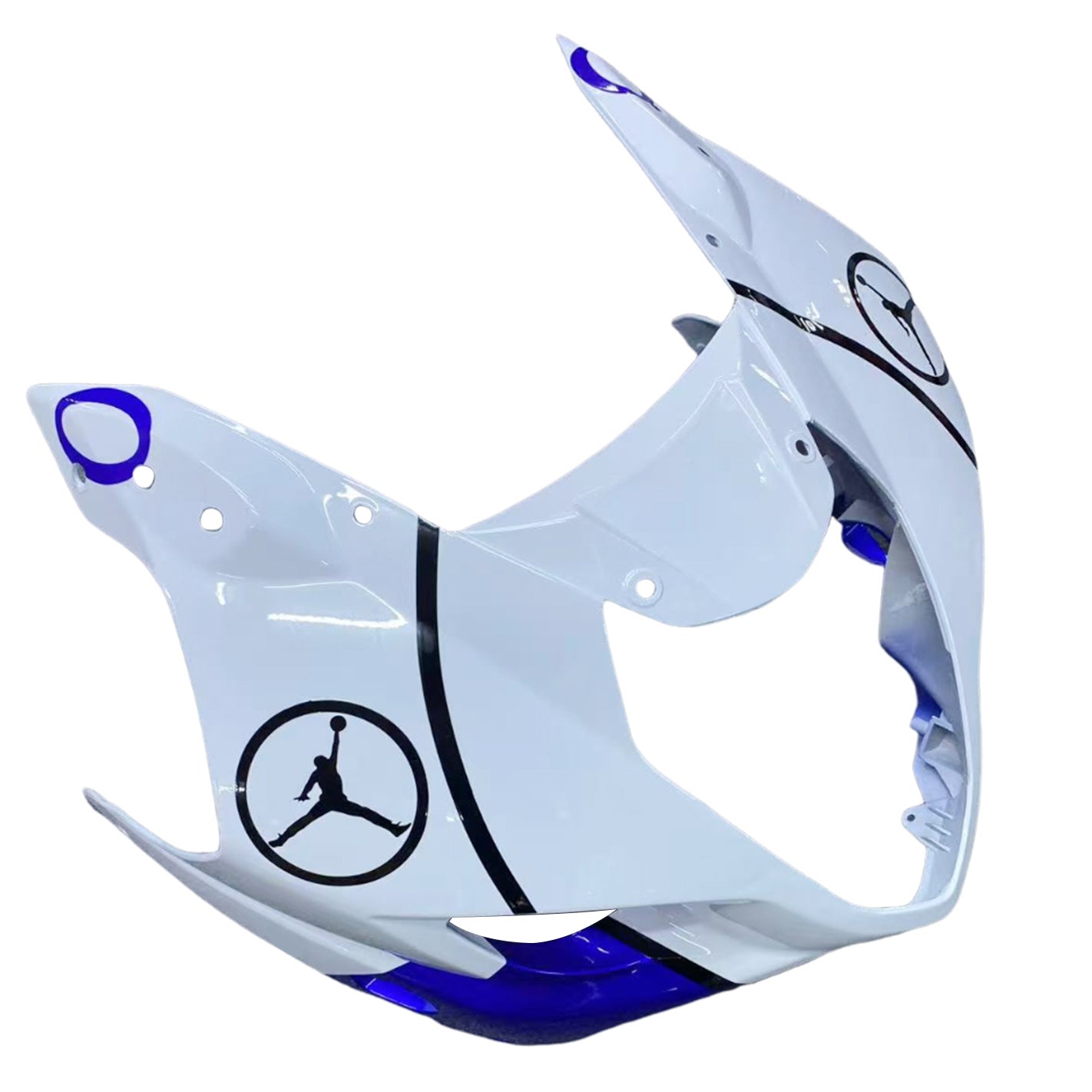 Fairings 2003-2004 Suzuki GSXR 1000 White & Blue Jordan Generic