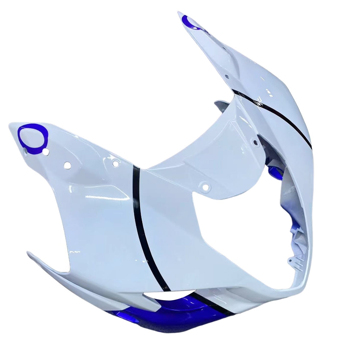 Carenados 2003-2004 Suzuki GSXR 1000 blanco y azul Jordan genérico