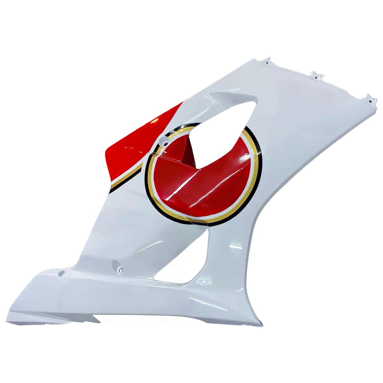 Fairings 2003-2004 Suzuki GSXR 1000 White and Red Lucky Strike Generic