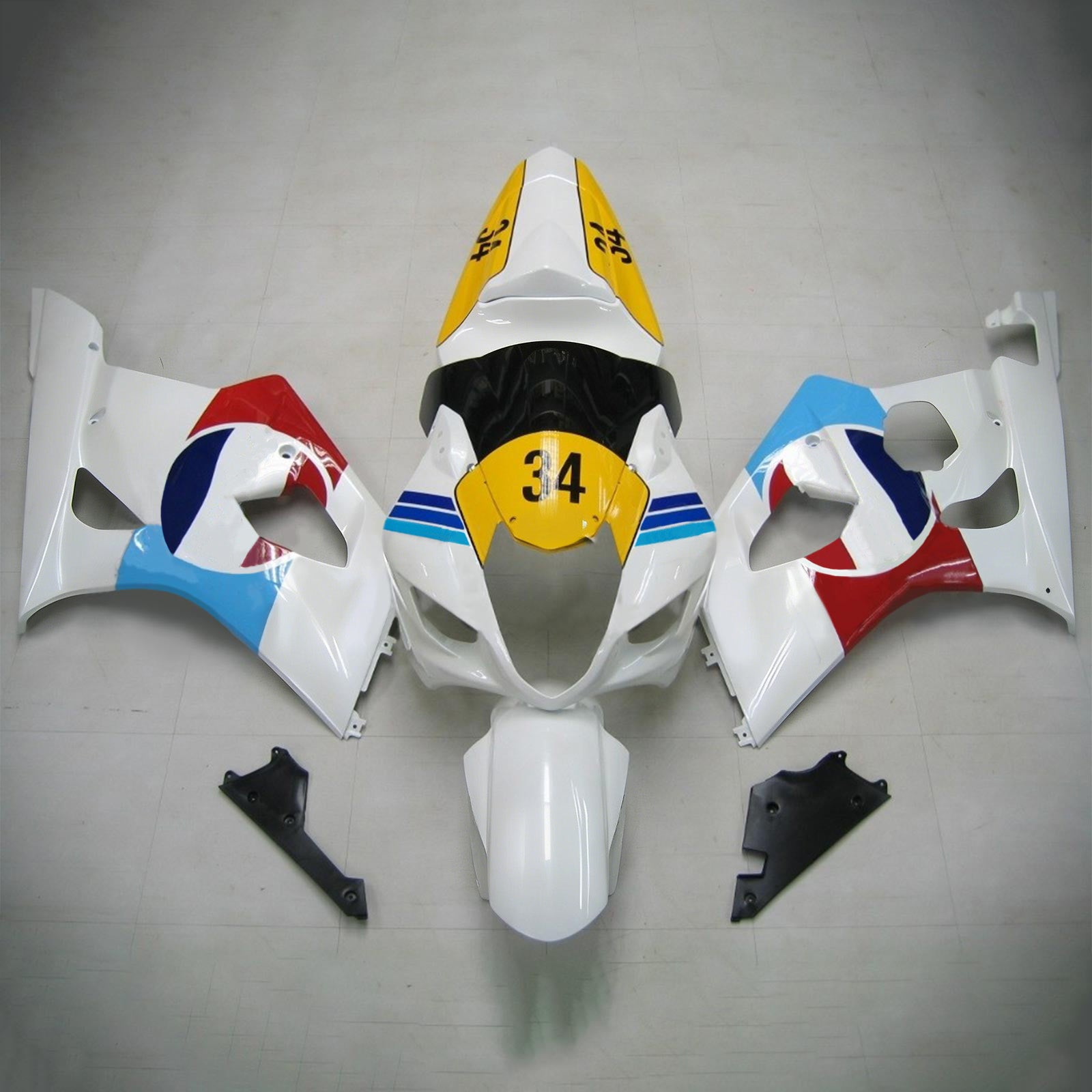 스즈키 GSXR1000 2003-2004 페어링 키트 K3