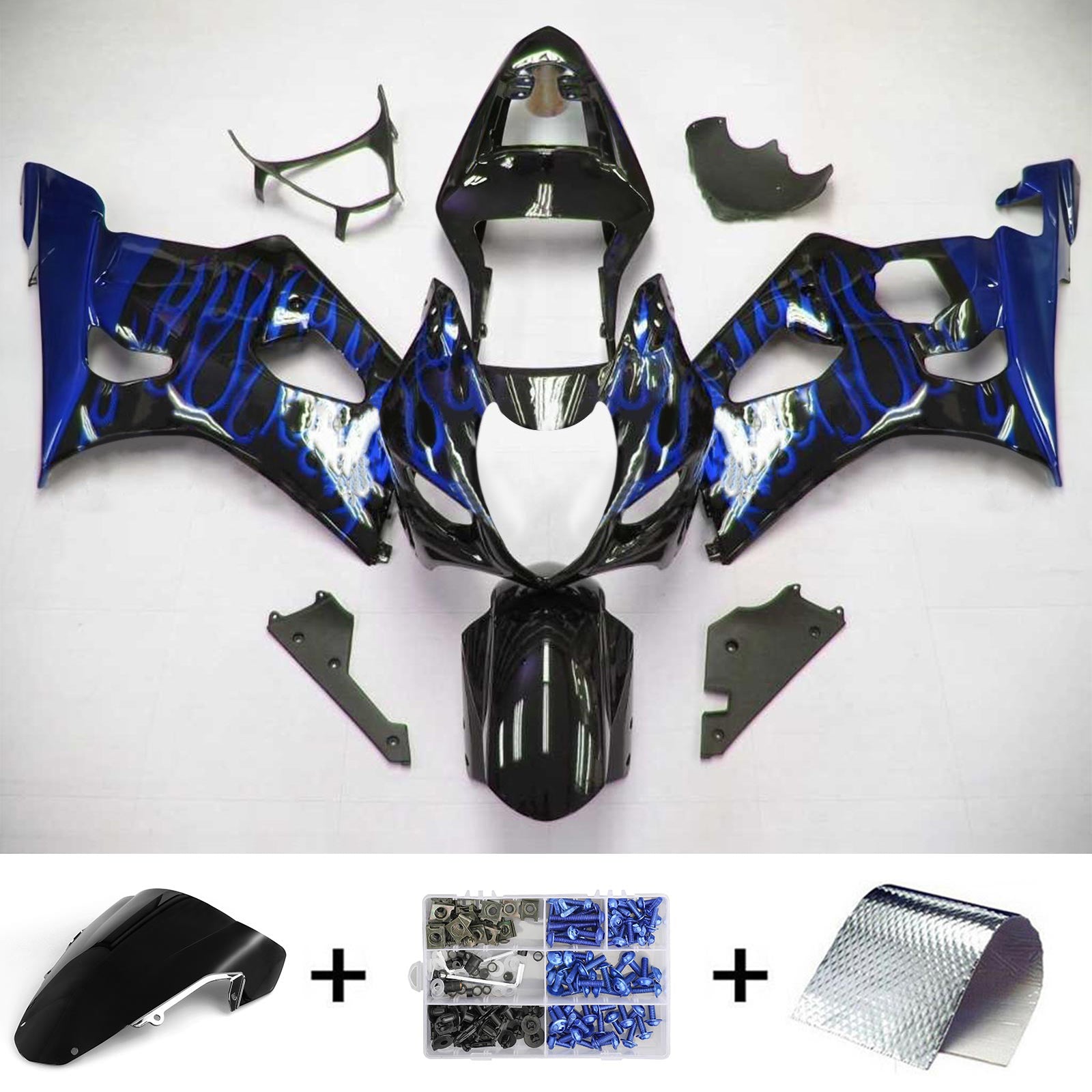 스즈키 GSXR1000 2003-2004 페어링 키트 K3