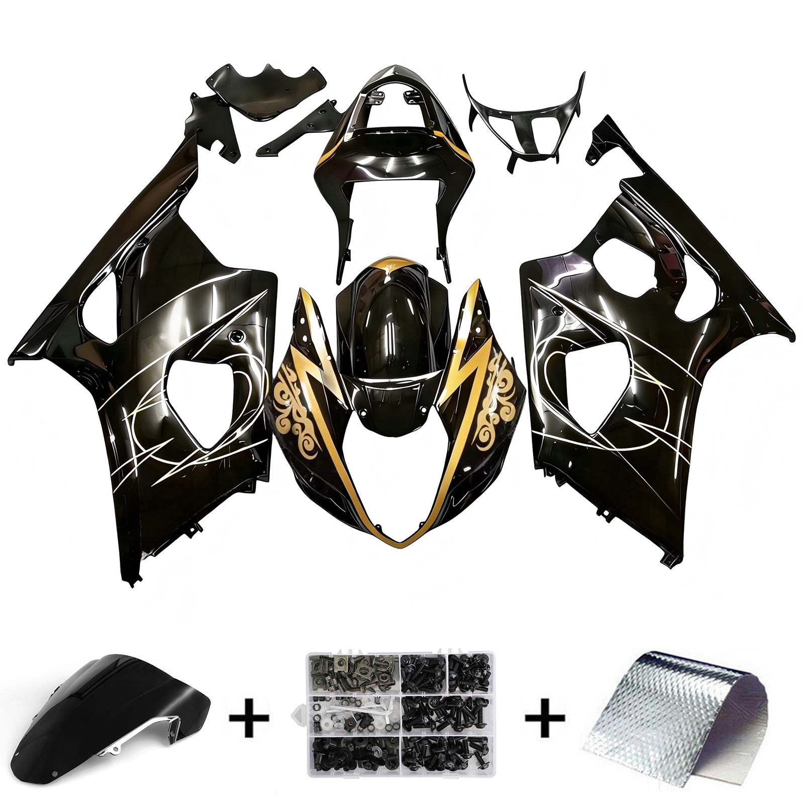 Suzuki GSXR1000 2003-2004 Fairing Kit K3