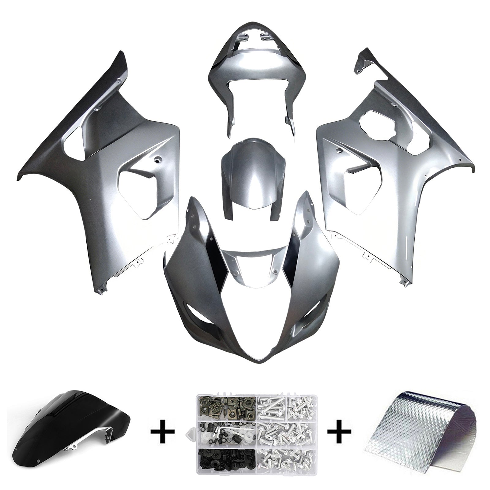 Suzuki GSXR1000 2003-2004 K3 Fairing Kit Bodywork Plastic ABS