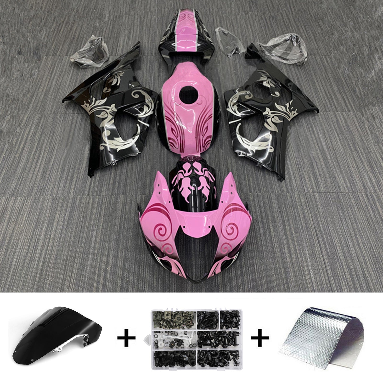 Suzuki GSXR1000 2003-2004 K3 Fairing Kit Bodywork Plastic ABS