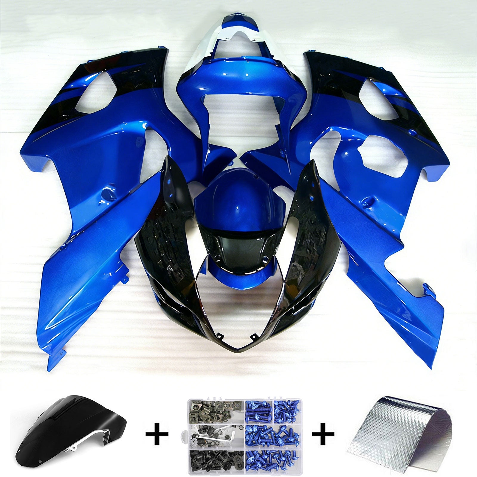 Suzuki GSXR1000 2003-2004 K3 Fairing Kit Bodywork Plastic ABS