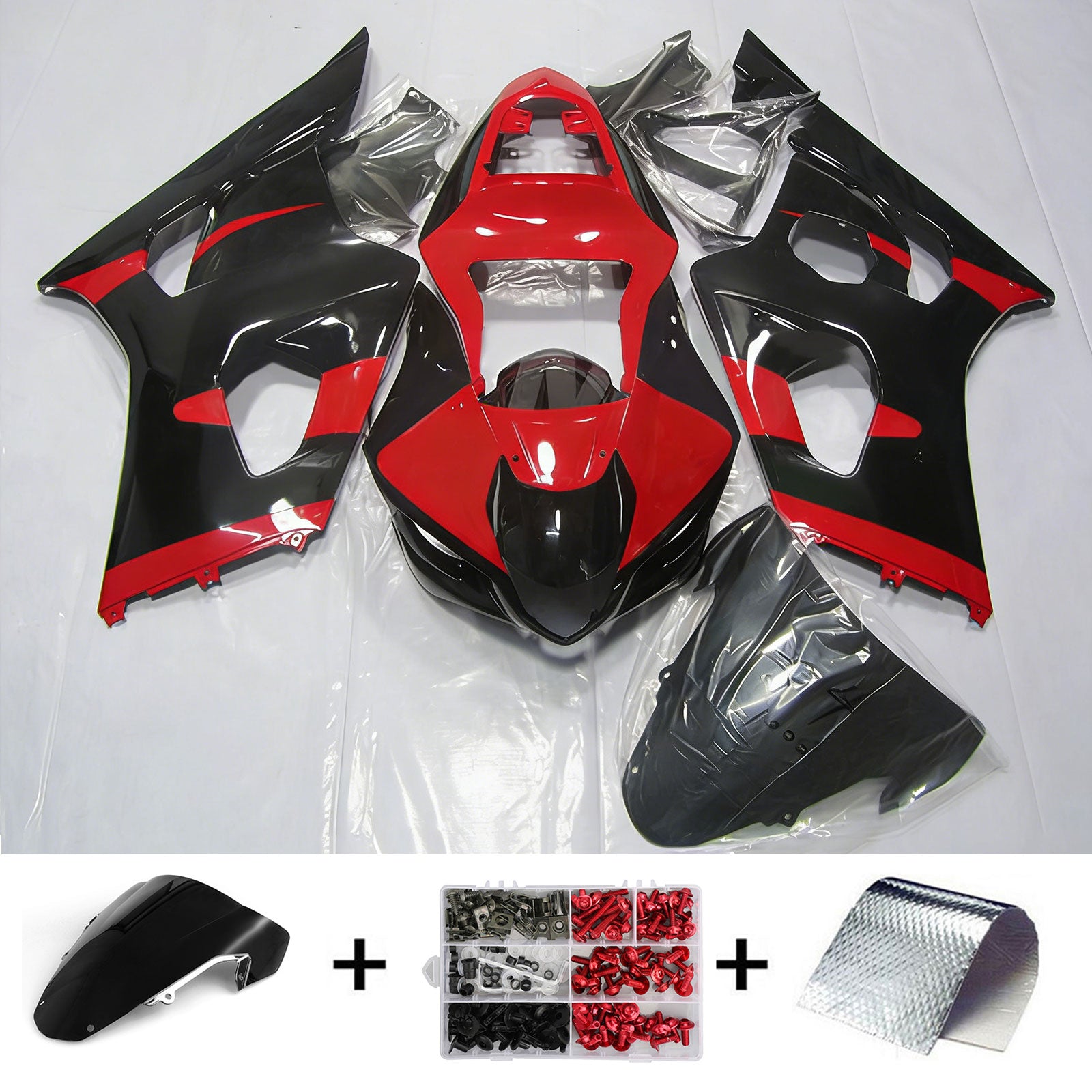 Suzuki GSXR1000 2003-2004 K3 Fairing Kit Bodywork Plastic ABS