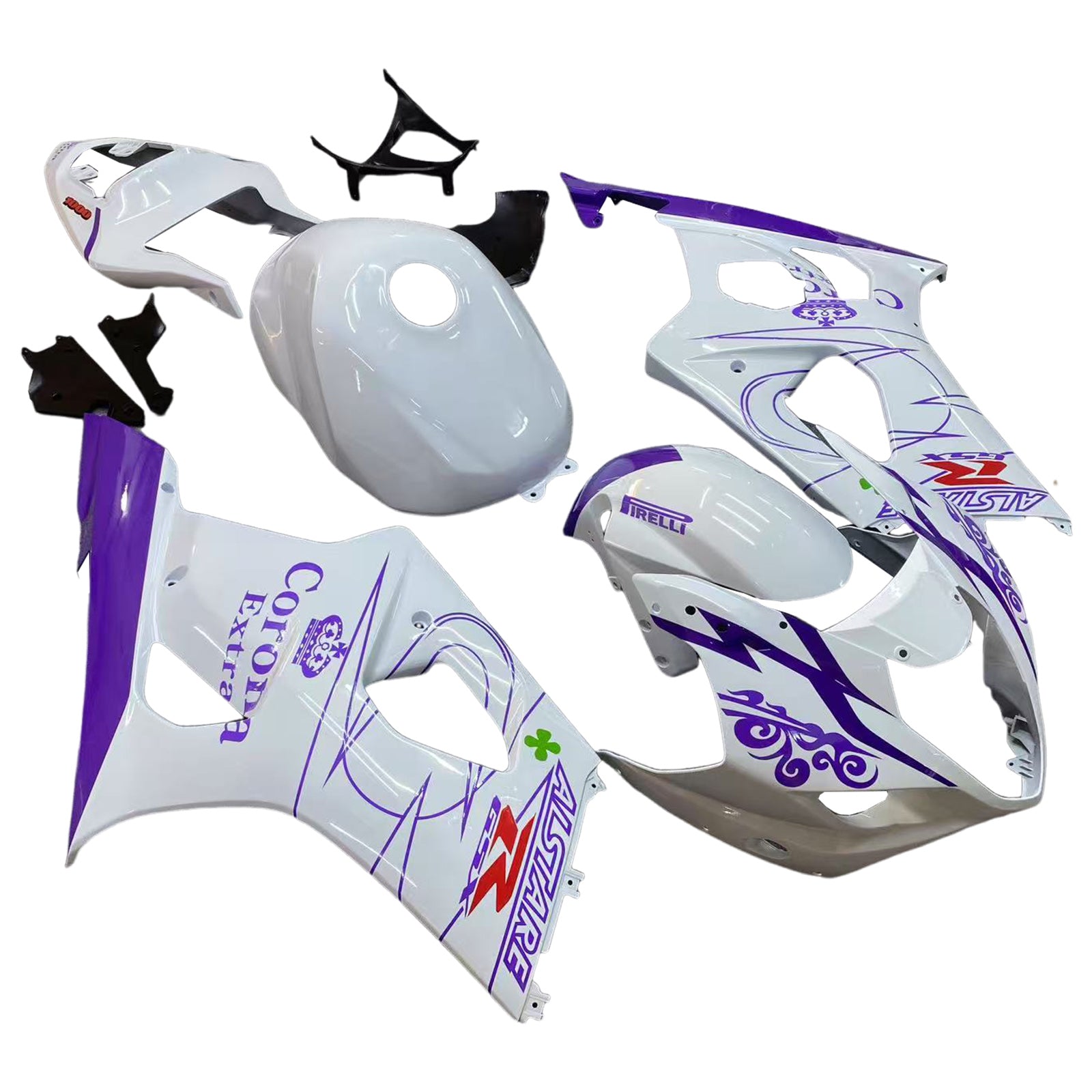 스즈키 GSXR1000 2003-2004 K3 페어링 키트 차체 플라스틱 ABS