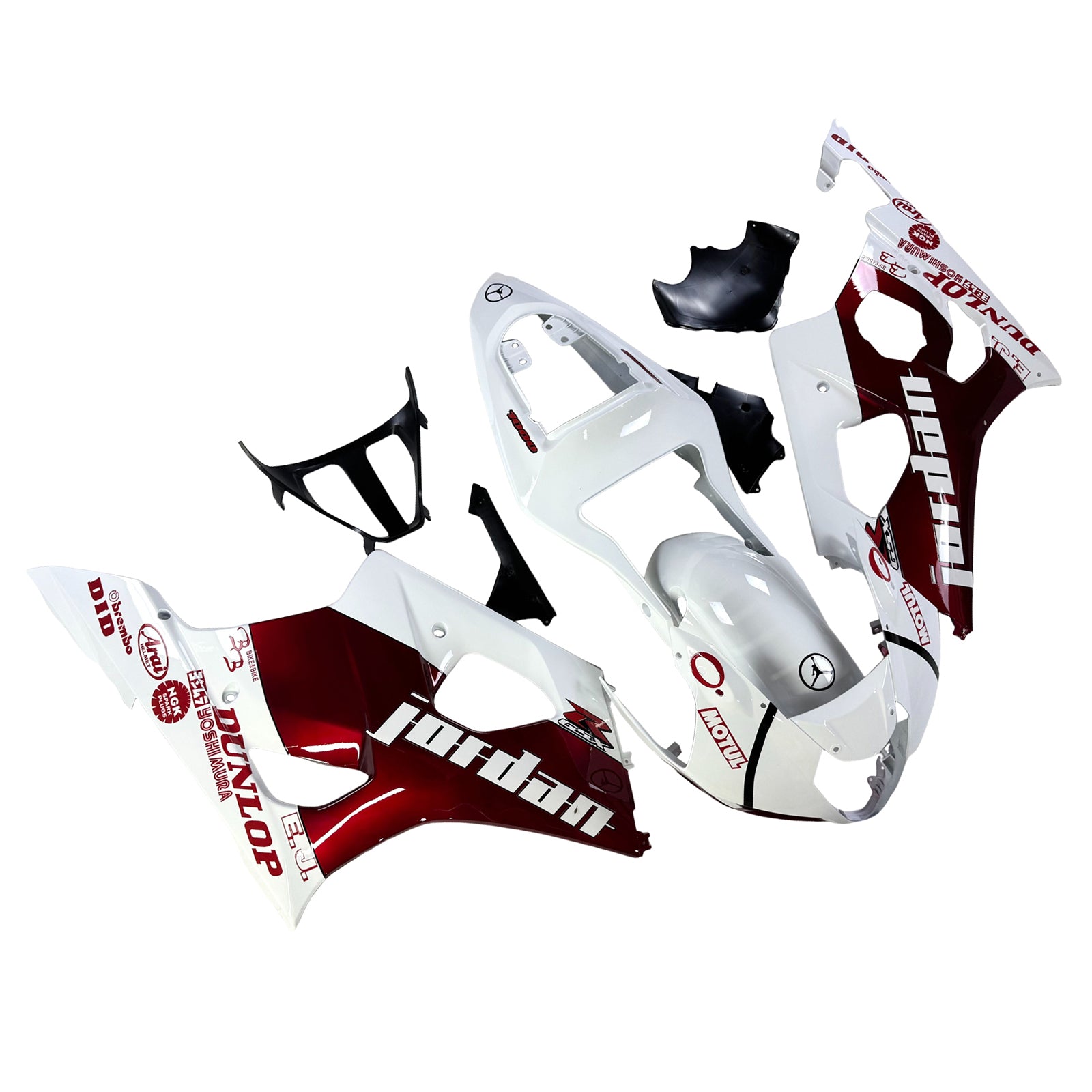 Amotopart Suzuki GSXR1000 2003-2004 K3 Fairing Kit Bodywork Plastic ABS
