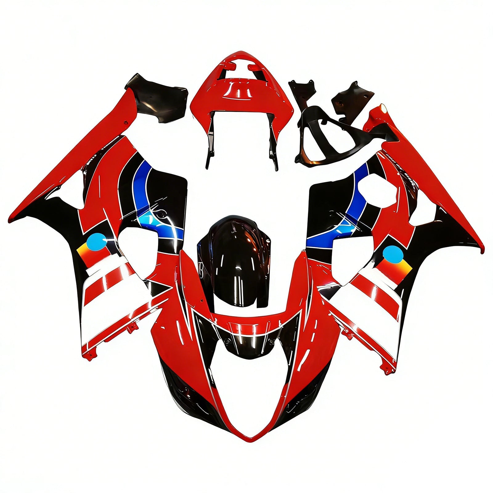 Amotopart Suzuki GSXR1000 2003-2004 K3 Fairing Kit Bodywork Plastic ABS
