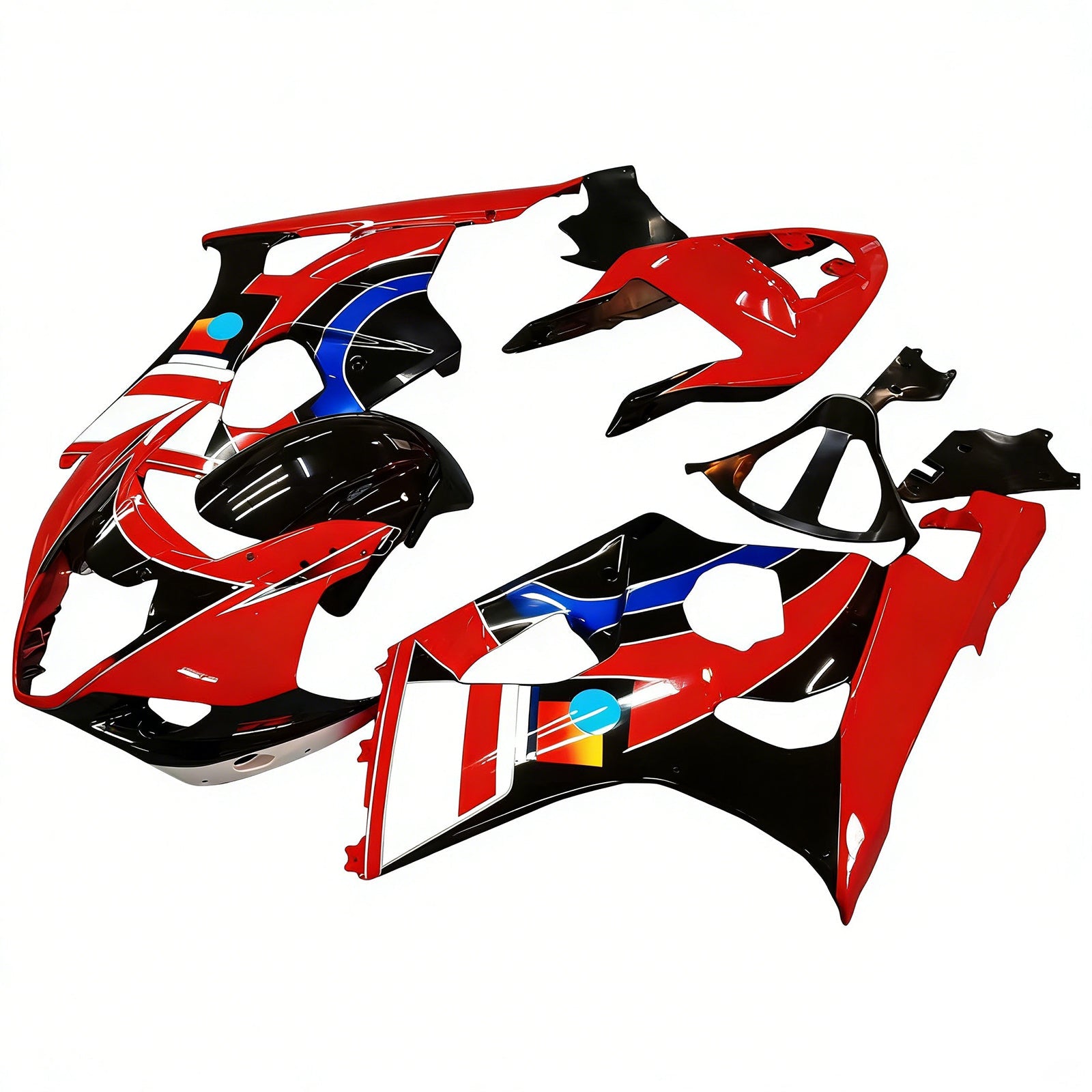Amotopart Suzuki GSXR1000 2003-2004 K3 Fairing Kit Bodywork Plastic ABS