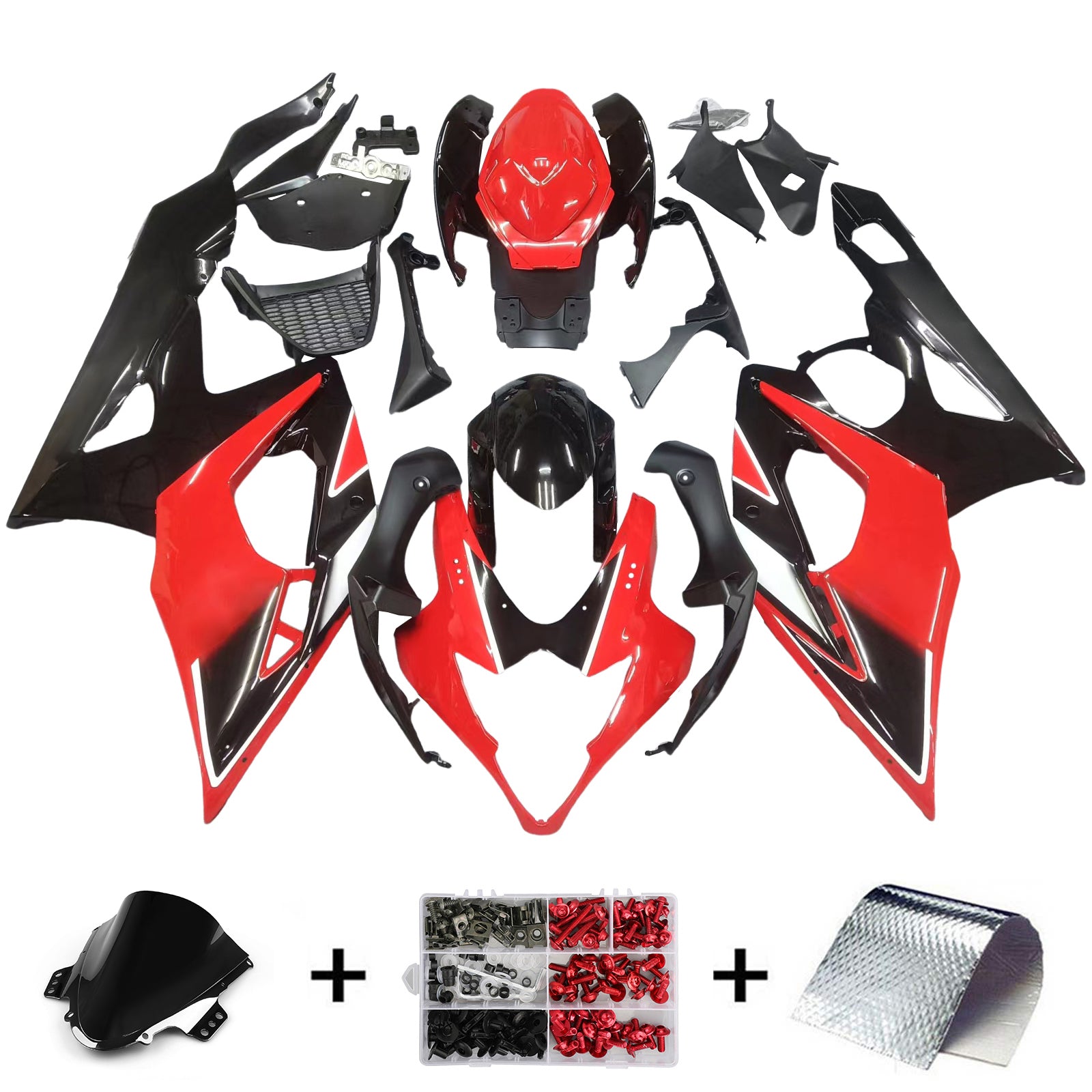 Injection Fairing Kit Bodywork Plastic ABS fit For Suzuki GSXR1000 2005-2006