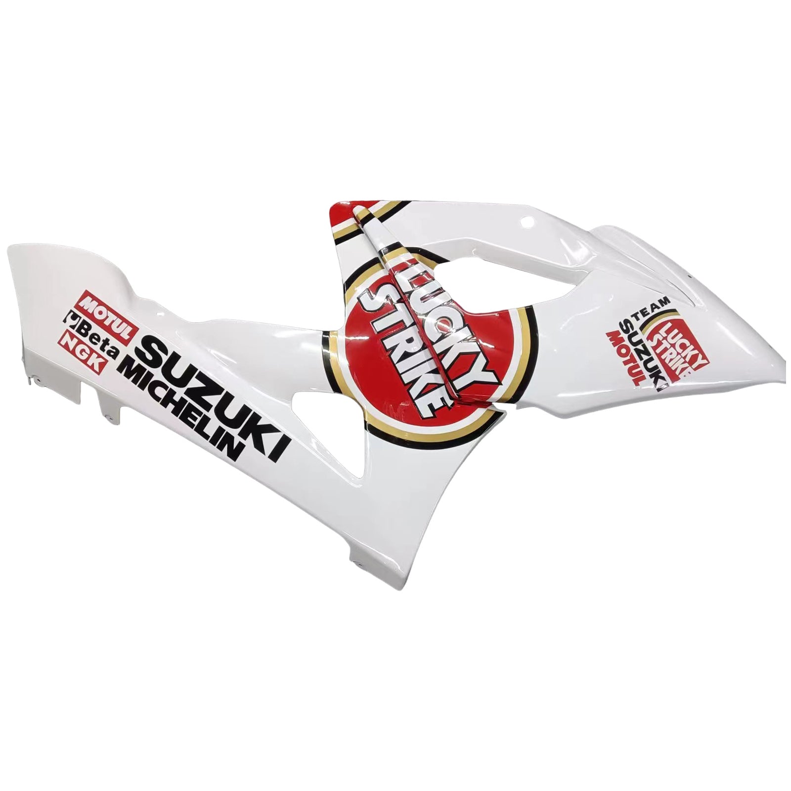 Carenados 2005-2006 Suzuki GSXR 1000 Blanco y Rojo Lucky Strike