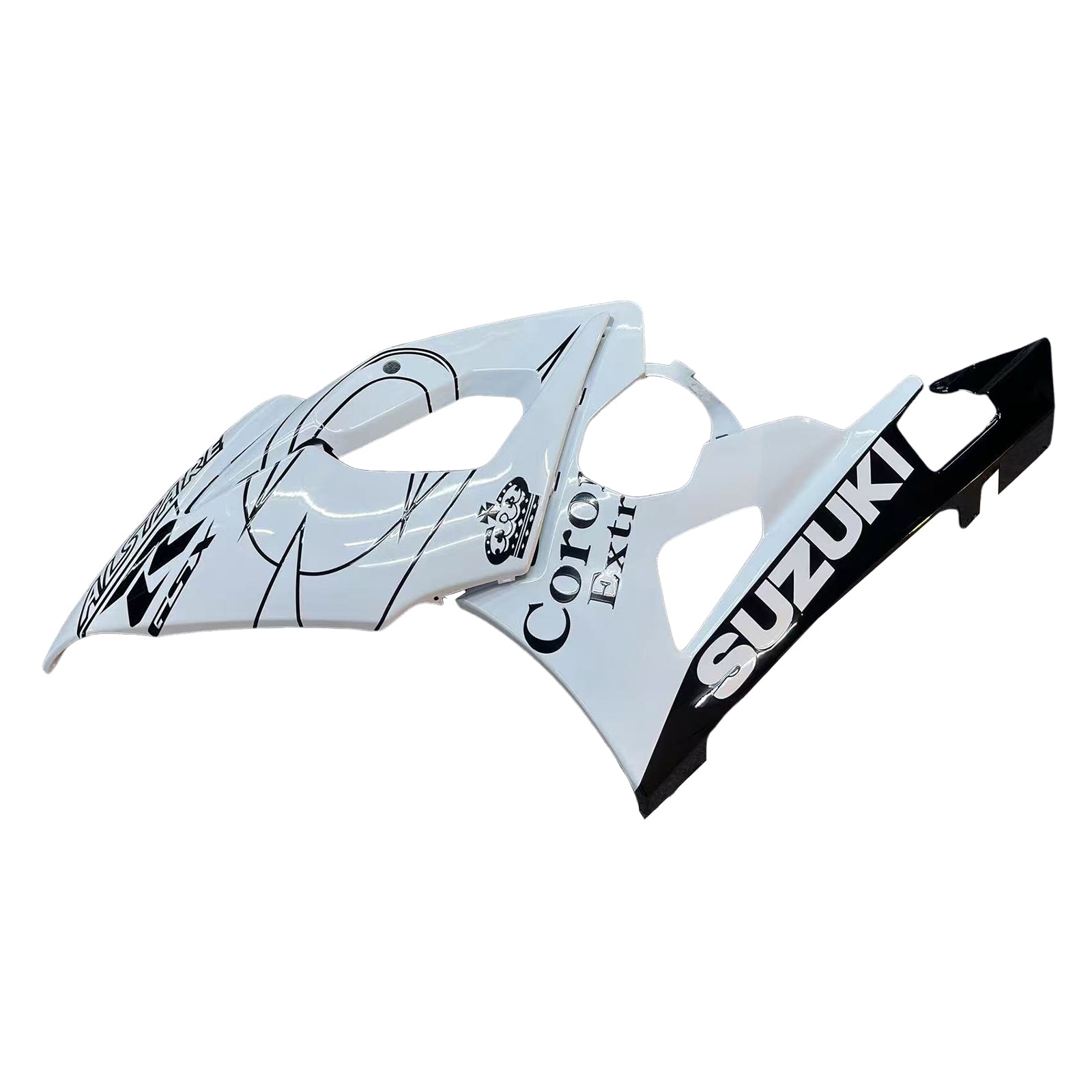 Fairings 2005-2006 Suzuki GSXR 1000 White Black Alstare Generic