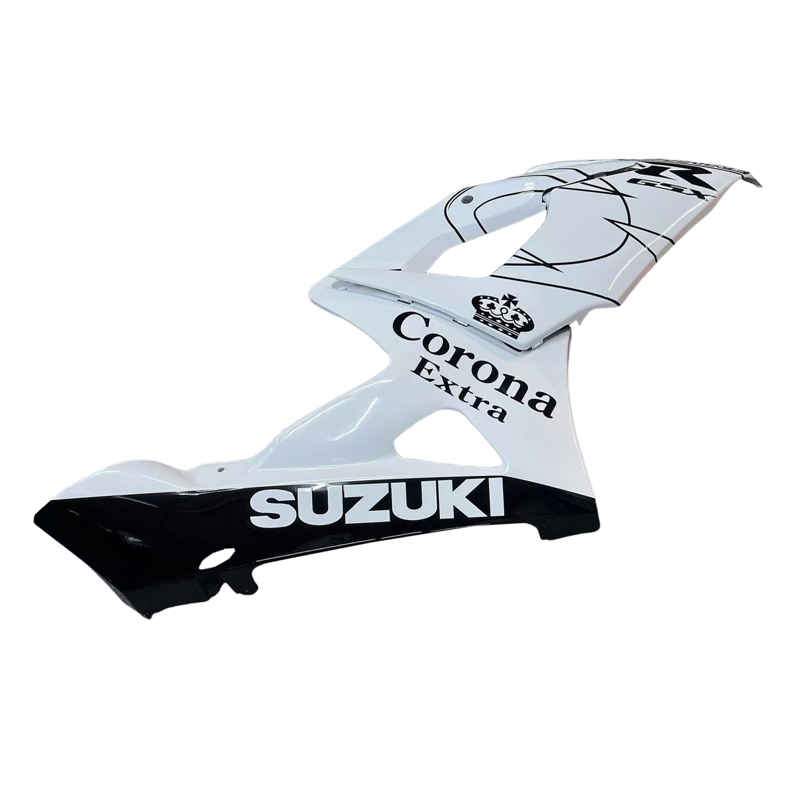 Fairings 2005-2006 Suzuki GSXR 1000 White Black Alstare Generic